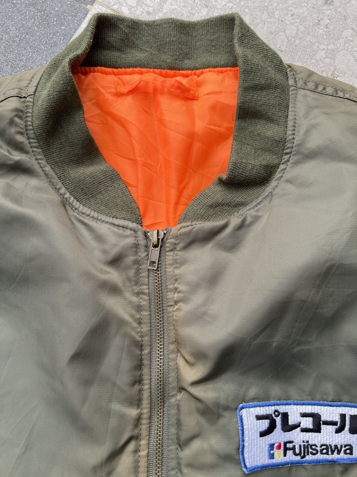 Japanese Brand × Vintage Team Fujisawa Curling Championships bomber jacket Size US L / EU 52-54 / 3 - 6 Thumbnail