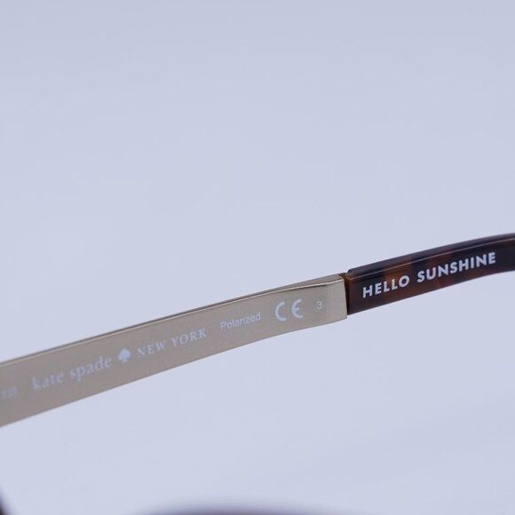 Kate Spade Kate Spade DARILYNN/P/S 0CX4 VW Sunglasses Havana Butterfly Size ONE SIZE - 8 Thumbnail