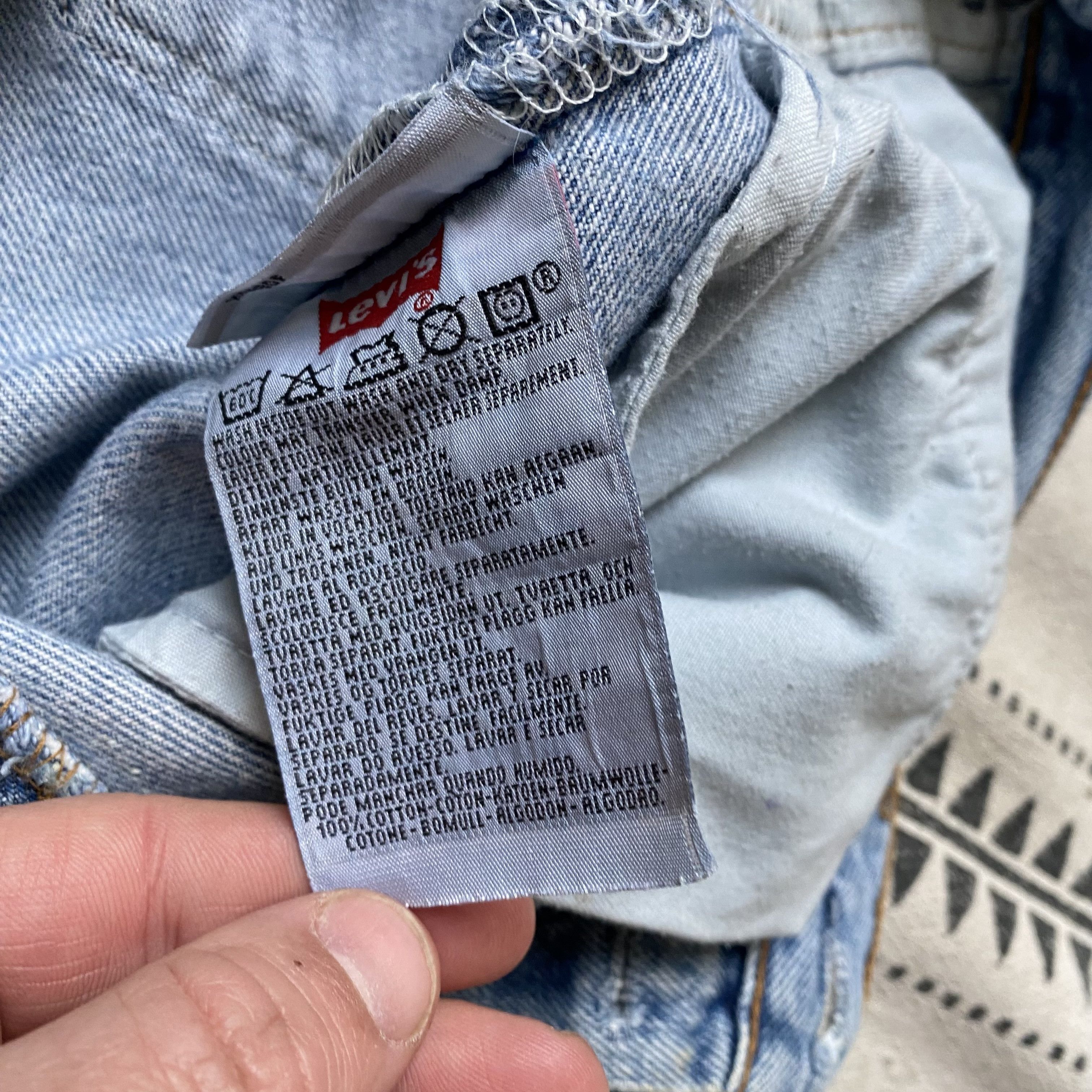 Levi's Vintage Clothing Vintage 80-90 Levis 501 jeans denim pants Made In UK Size US 32 / EU 48 - 11 Thumbnail