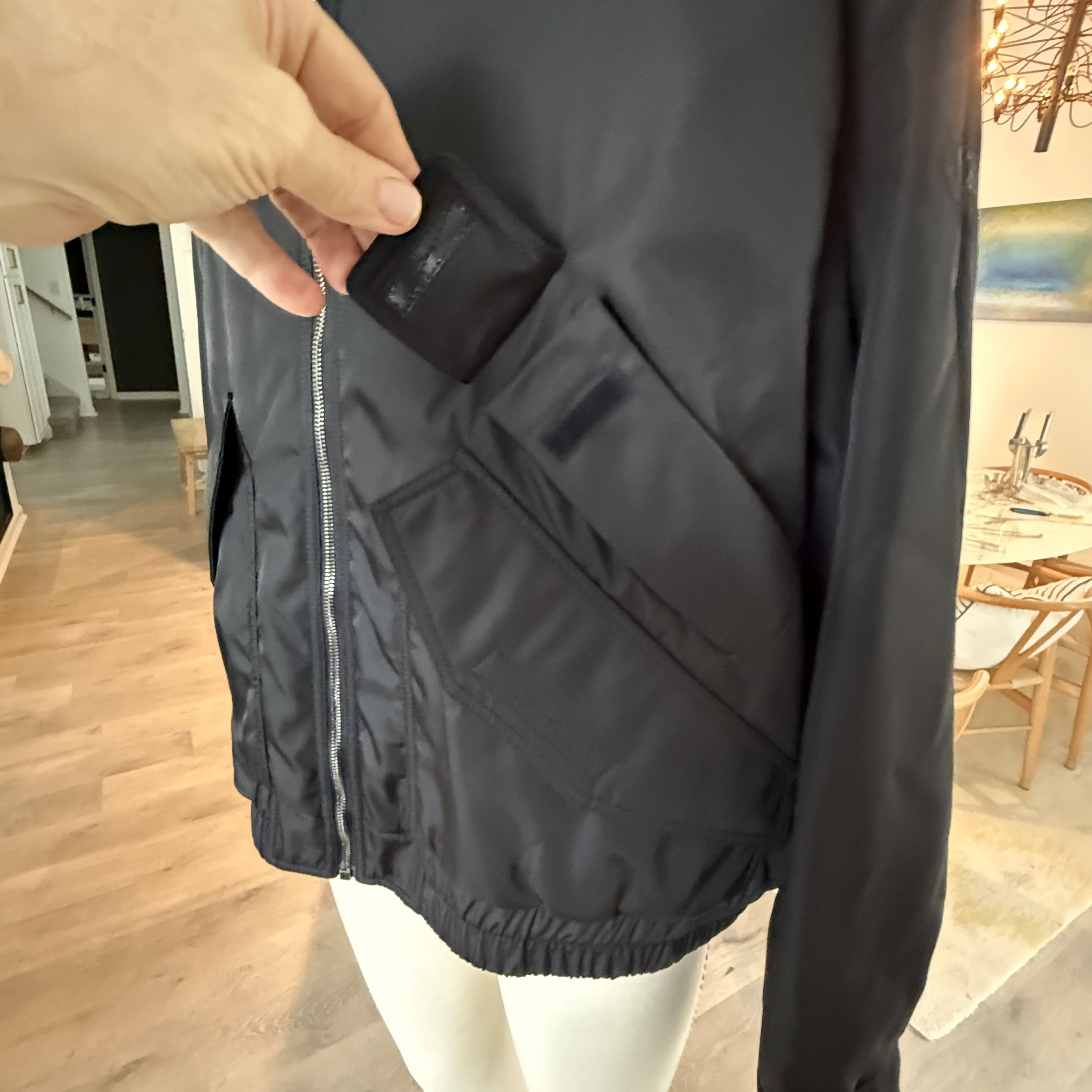 Versace Versace Bomber Jacket Black Heritage Print on back, 56 Size US XL / EU 56 / 4 - 20 Thumbnail