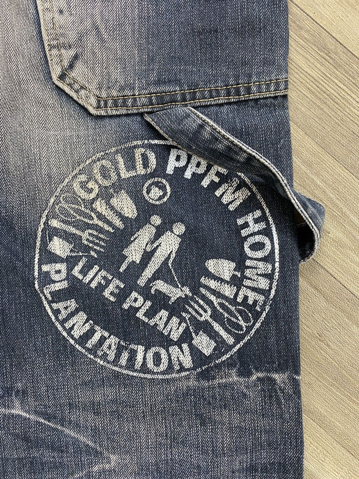 PPFM 2000s PPFM x Platation The Dessert Fox Multipocket Jeans Size US 32 / EU 48 - 9 Thumbnail