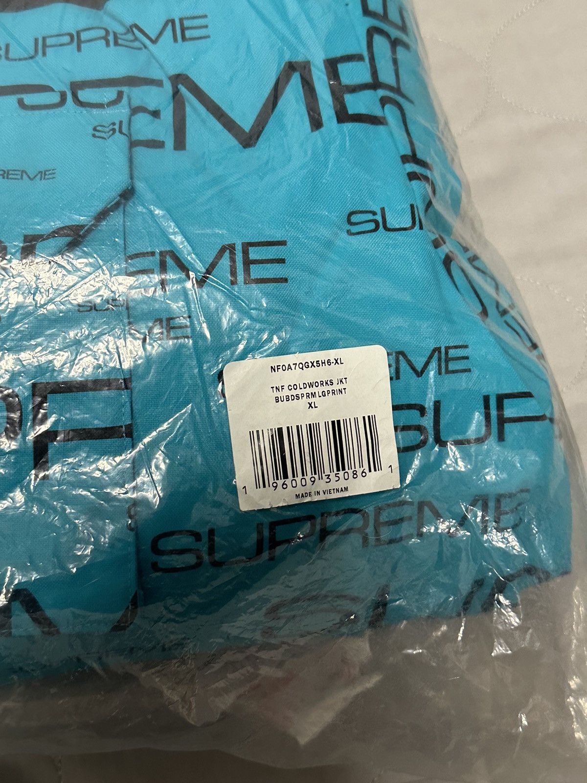 Supreme × The North Face Supreme TNF Coldworks 700-fill Down Parka Blue Size US XL / EU 56 / 4 - 2 Thumbnail