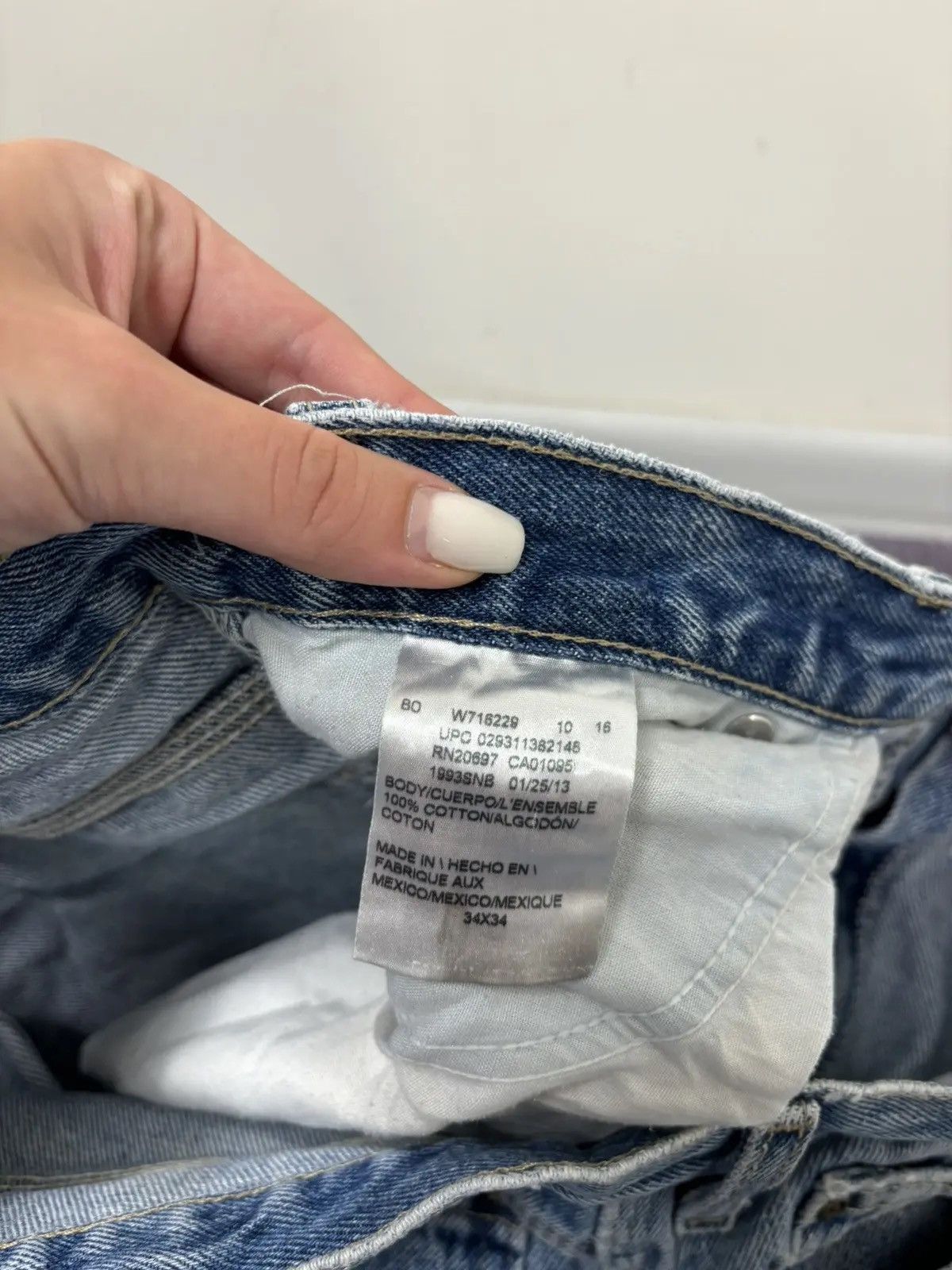 Dickies × Vintage Vintage Dickies Y2K Relaxed Fit Hype Light Blue Denim Jeans Size US 34 / EU 50 - 12 Thumbnail
