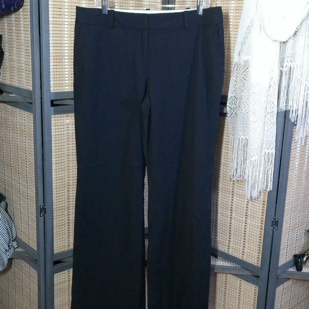 Other Hilary Radley Black Bootcut Ponte Pull-on Pants Size 42" / US 20 - 1 Thumbnail