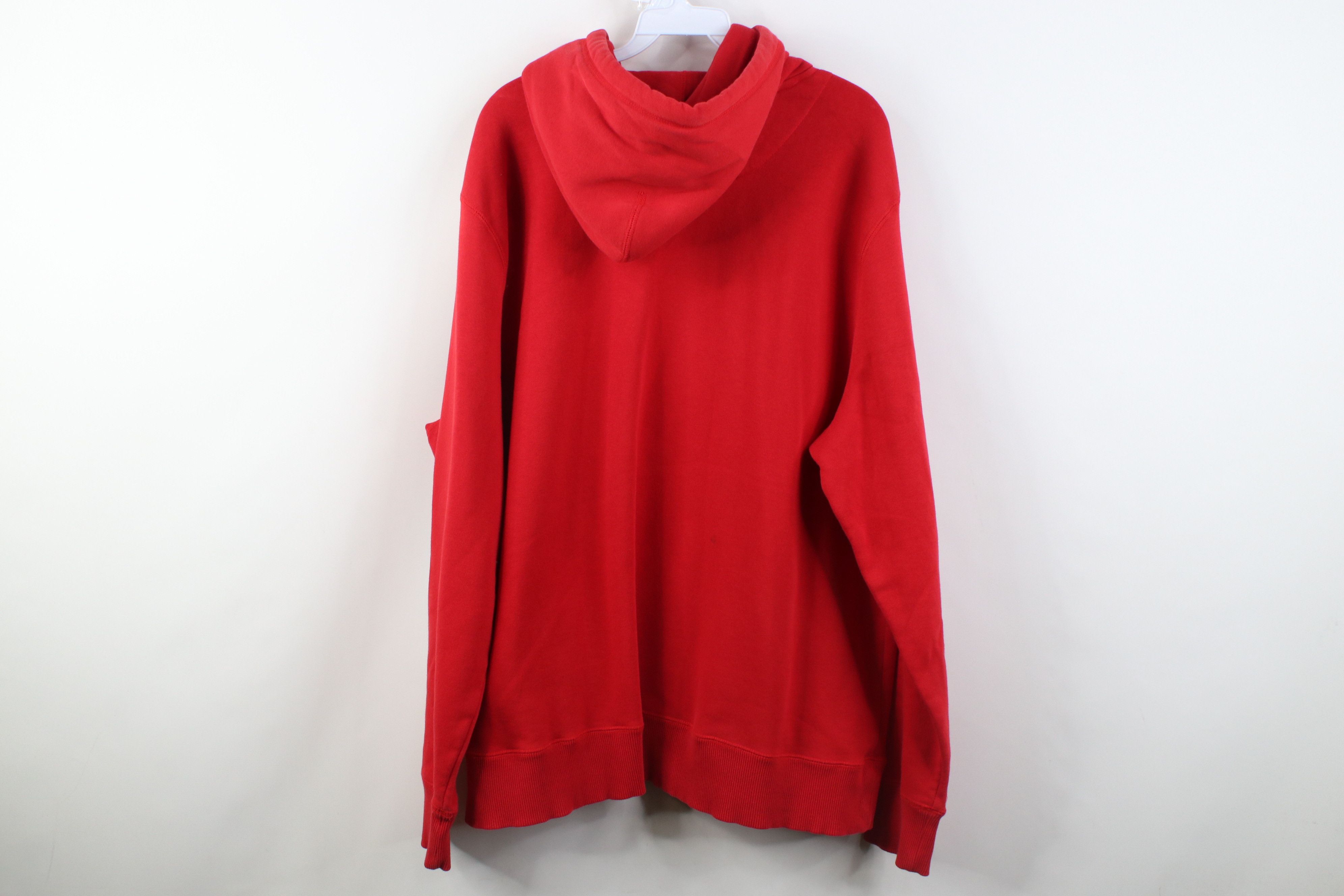 Nike Vintage Y2K Nike Swoosh Block Letter Hoodie Sweatshirt Size US XXL / EU 58 / 5 - 13 Thumbnail
