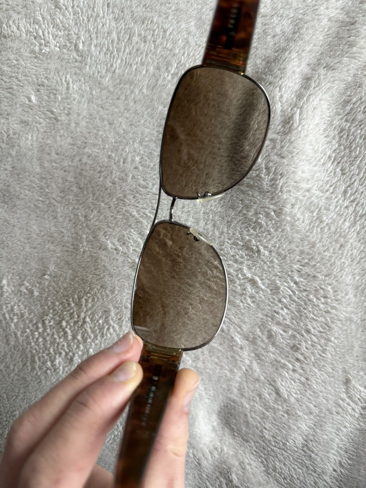 Prada Vintage Prada sunglasses Aviator Size ONE SIZE - 7 Thumbnail