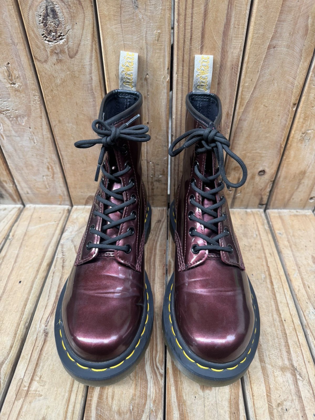 Dr. Martens Dr.Martens 1460 vegan chrome women Lace up Boots US 6 UK 4 Size US 7 / IT 37 - 5 Thumbnail
