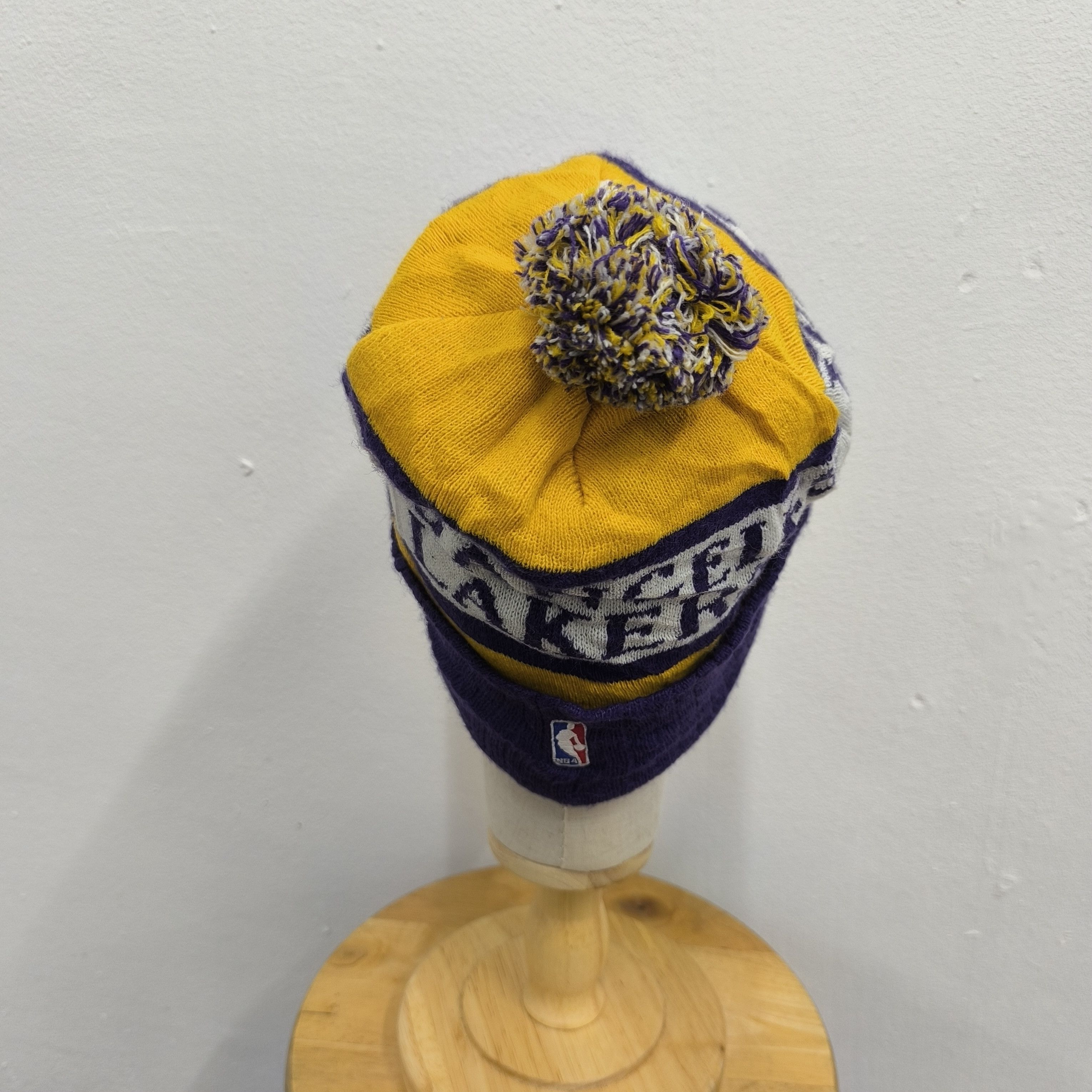 NBA × Reebok 🔒NBA la lakers basketball club by reebook beanie hat Size ONE SIZE - 3 Thumbnail