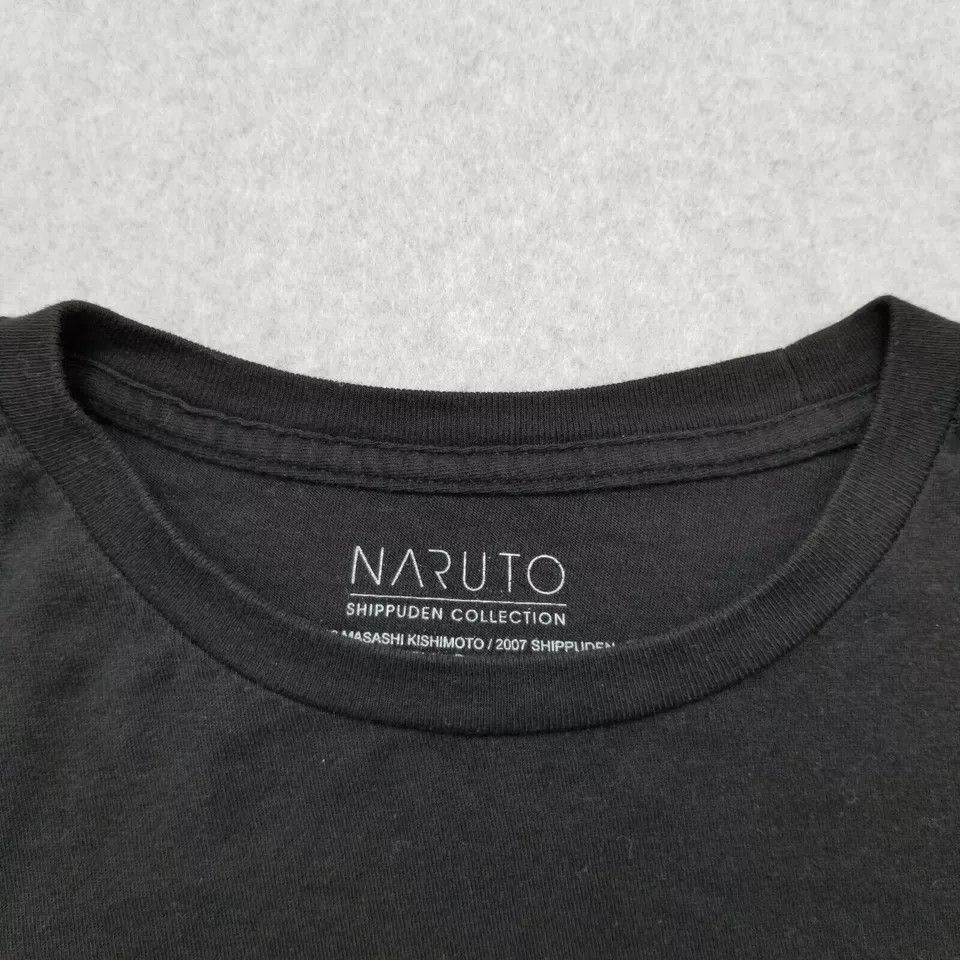 Other Naruto Shirt Mens XL Black Short Sleeve Anime Shippuden Size US XL / EU 56 / 4 - 4 Thumbnail