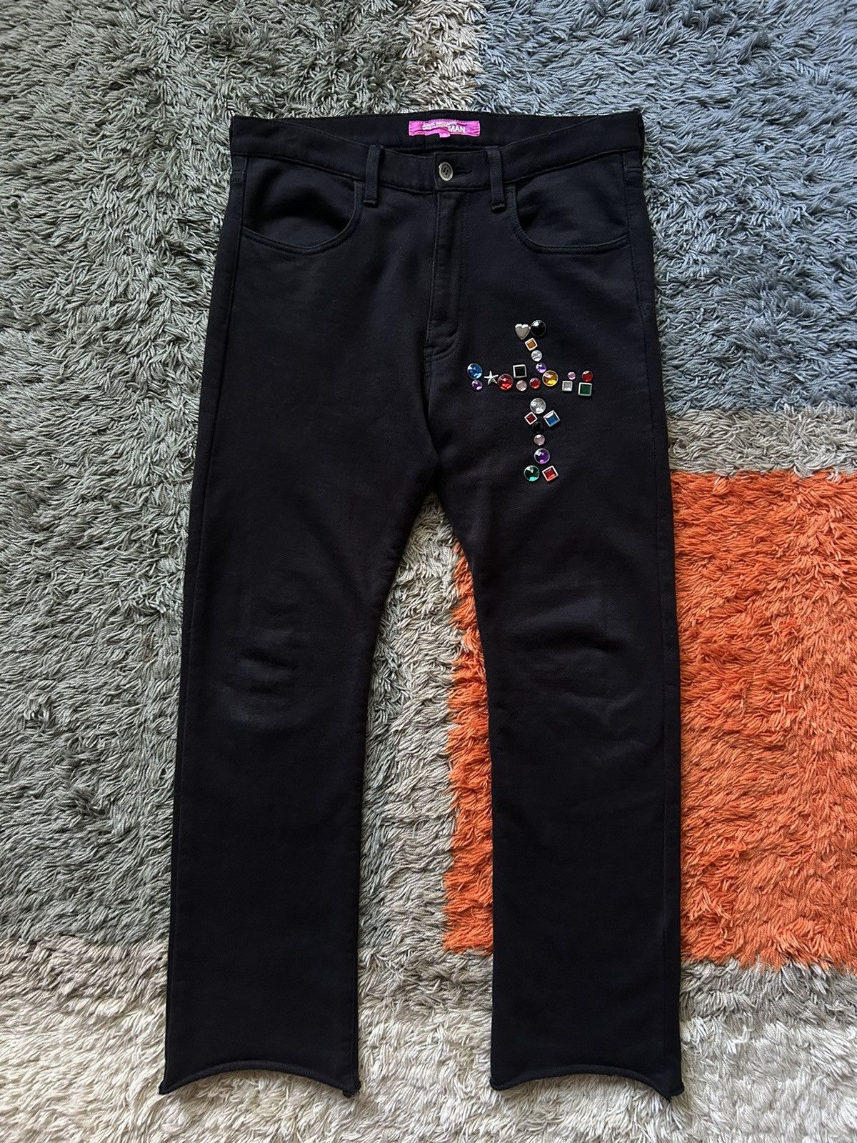 Comme des Garcons × Junya Watanabe Jewel Sweatpants AD2002