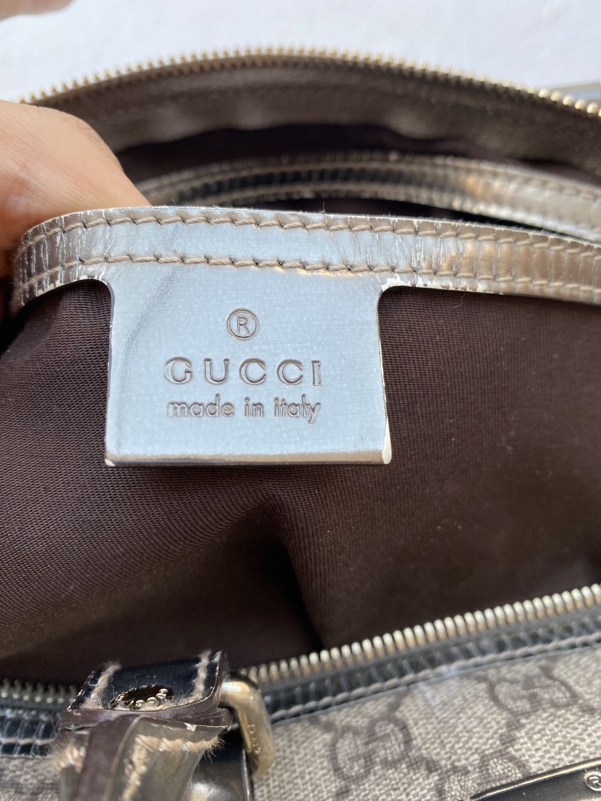 Gucci Authentic Gucci Joy Boston Bag – GG Supreme Canvas Size ONE SIZE - 15 Thumbnail