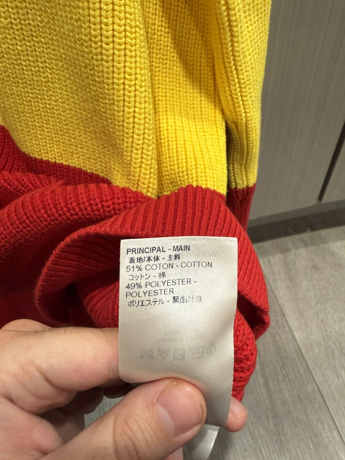Louis Vuitton Louis Vuitton Jamaica Knitted Sweatshirt Size US XXL / EU 58 / 5 - 7 Thumbnail