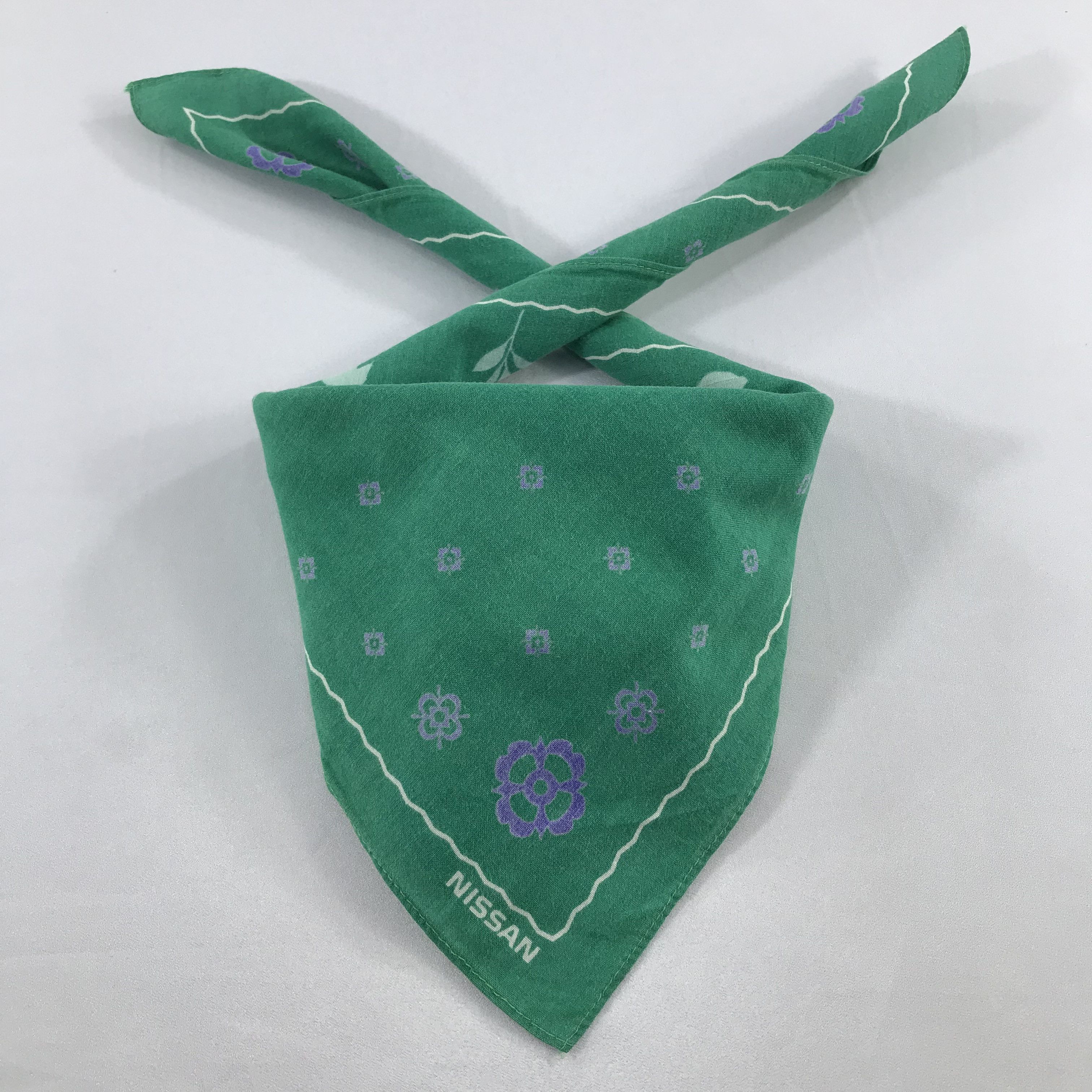 Japanese Brand × Vintage Nissan Bandana / Handkerchief / Neckerchief - S2488 Size ONE SIZE - 3 Thumbnail