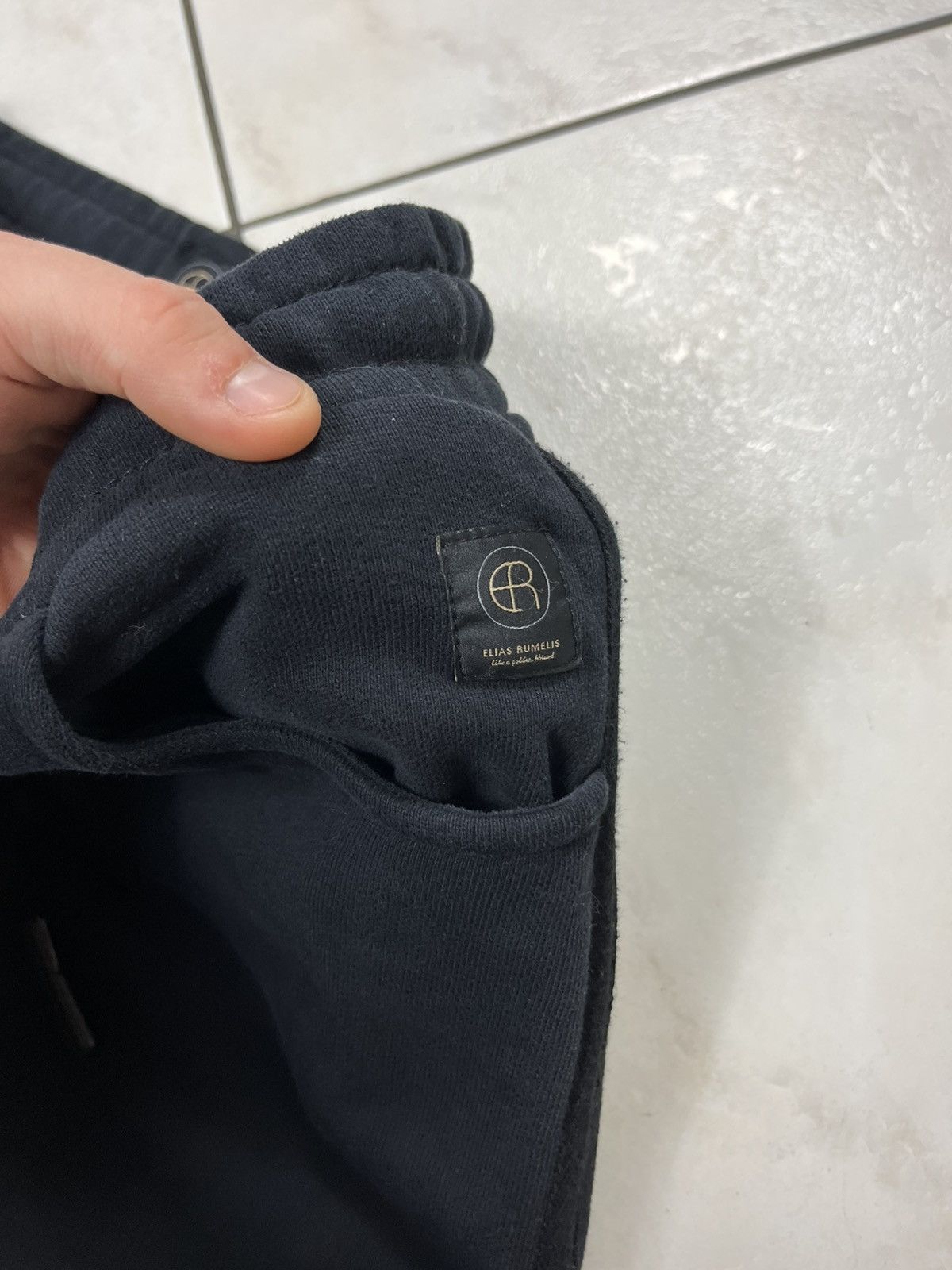Japanese Brand Elias Rumelis flared sweatpants baggy oversized pants logo Size 26" / US 2 / IT 38 - 14 Thumbnail