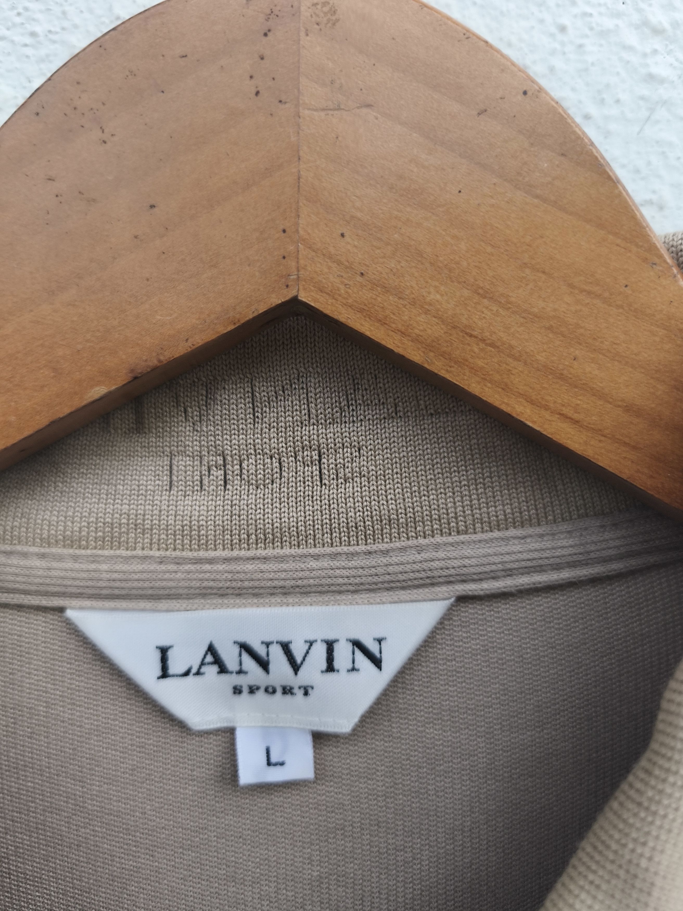 Lanvin Vintage Lanvin Polos long sleeve Size US M / EU 48-50 / 2 - 4 Thumbnail
