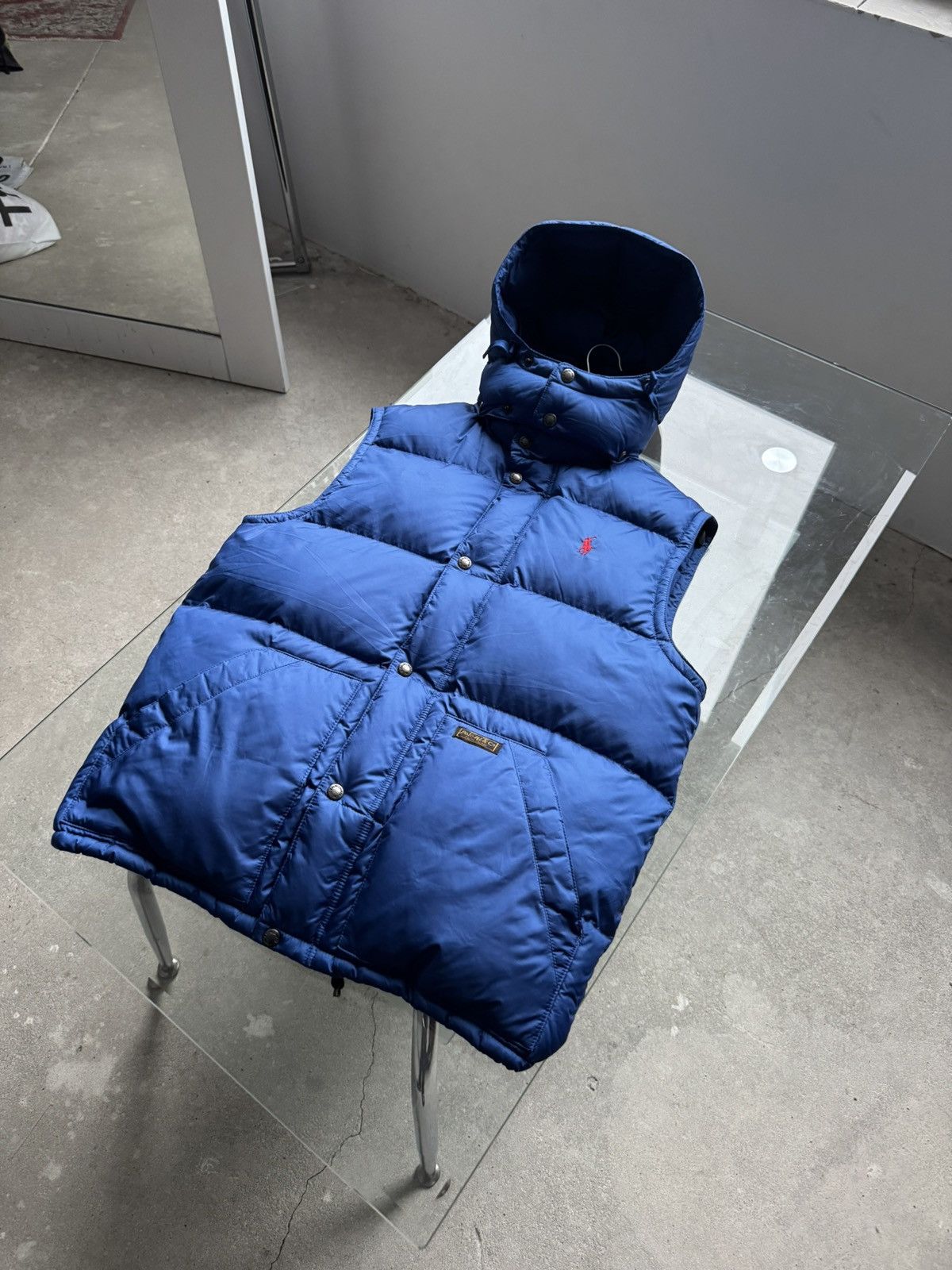 Polo Ralph Lauren Vintage Polo Ralph Lauren Blue Vest Size US S / EU 44-46 / 1 - 3 Thumbnail