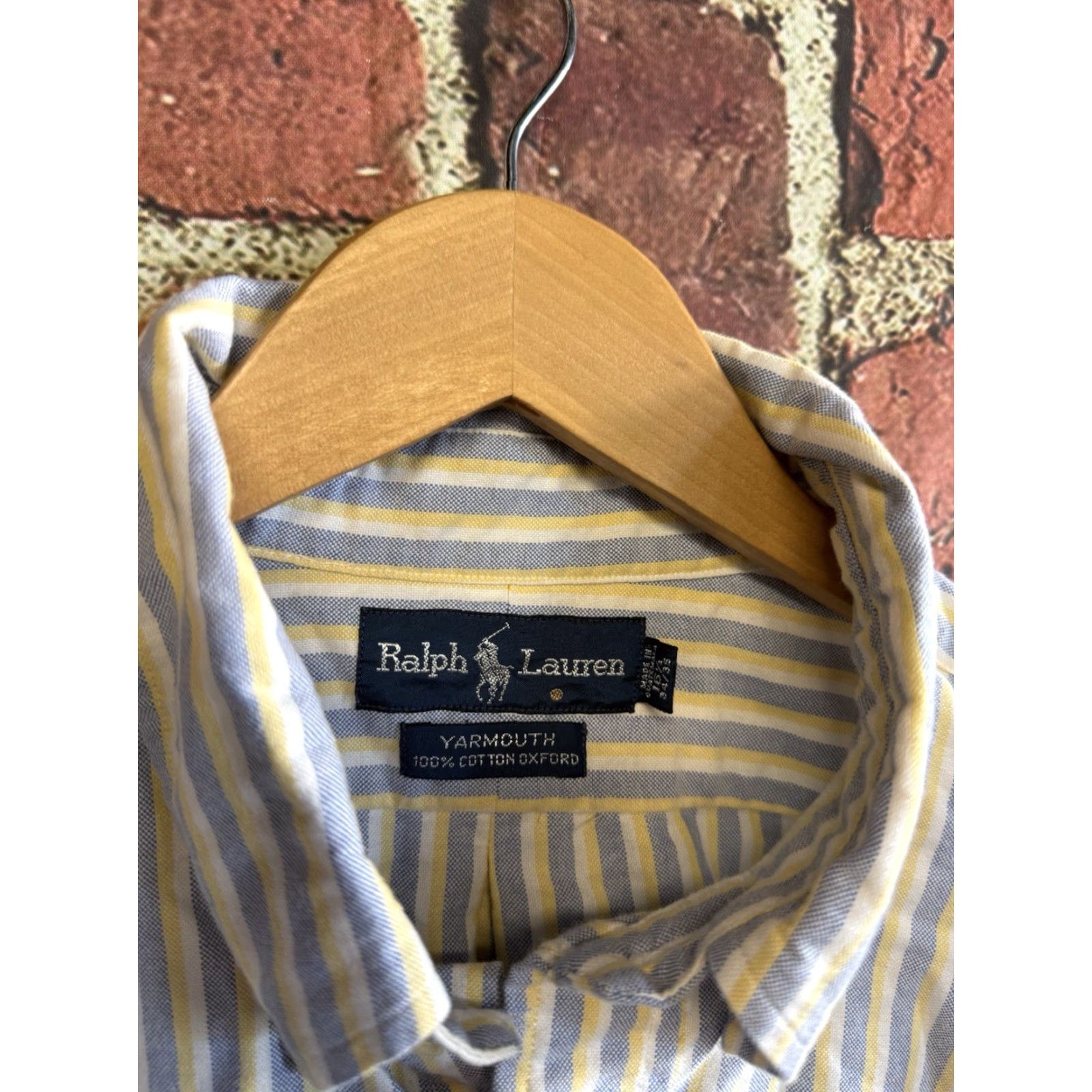 Ralph Lauren Ralph Lauren Multicolor Striped Long Sleeve Button Up Shirt Size 16.5 34/35 Mens Size US L / EU 52-54 / 3 - 3 Thumbnail
