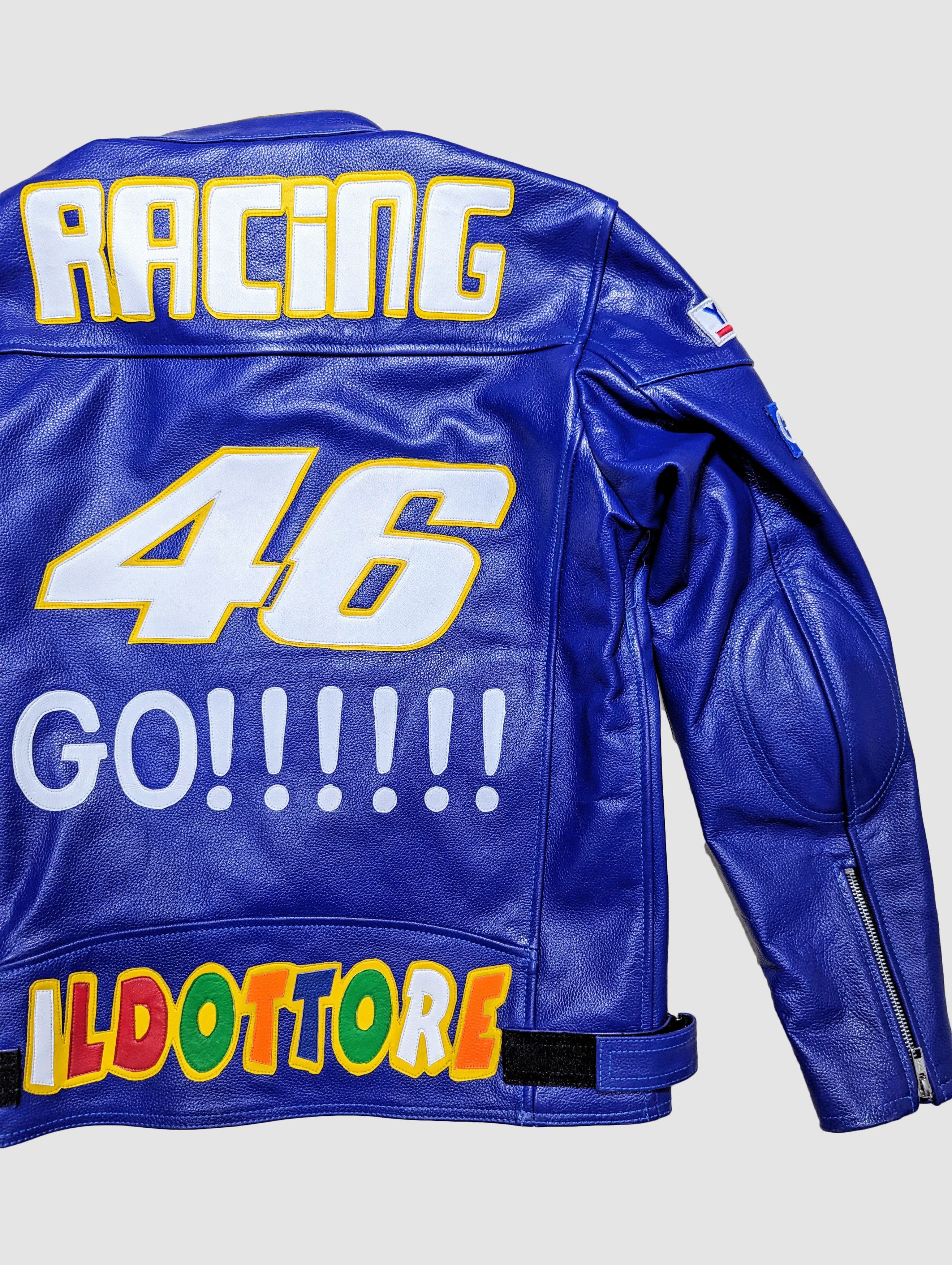 Yamaha 🔥 RARE YAMAHA🔥 RACING LEATHER JACKET IL DOTTORE Size US M / EU 48-50 / 2 - 7 Thumbnail