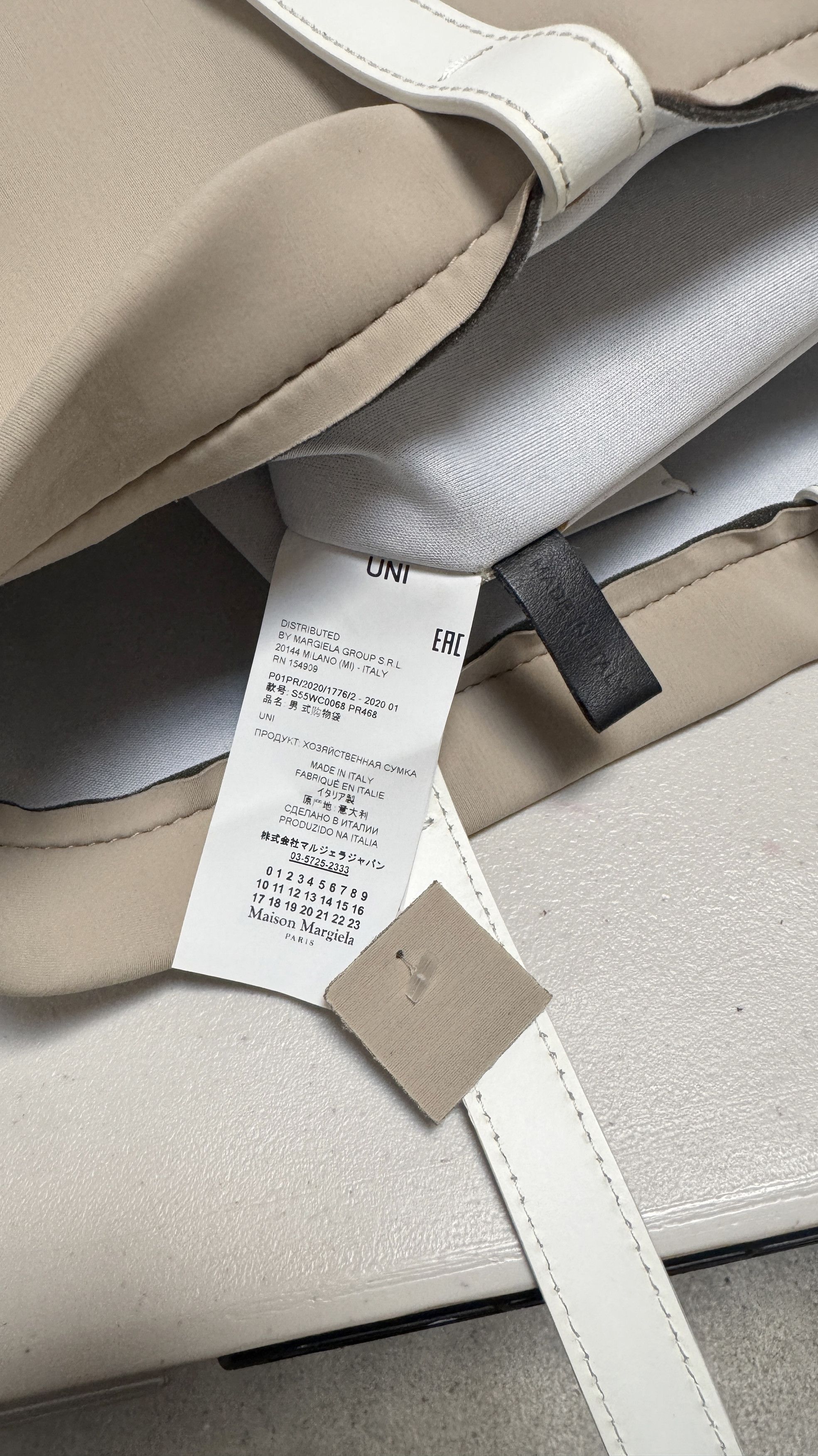 Maison Margiela Maison Margiela 11 Logo Neoprene Tote Shopping Bag Size ONE SIZE - 16 Thumbnail