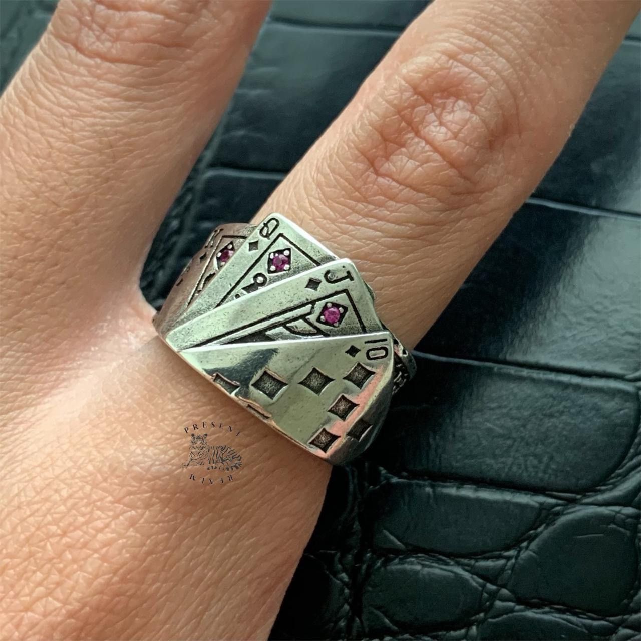 Japanese Brand × Vintage Poker Adjustable Ring Size ONE SIZE - 3 Thumbnail