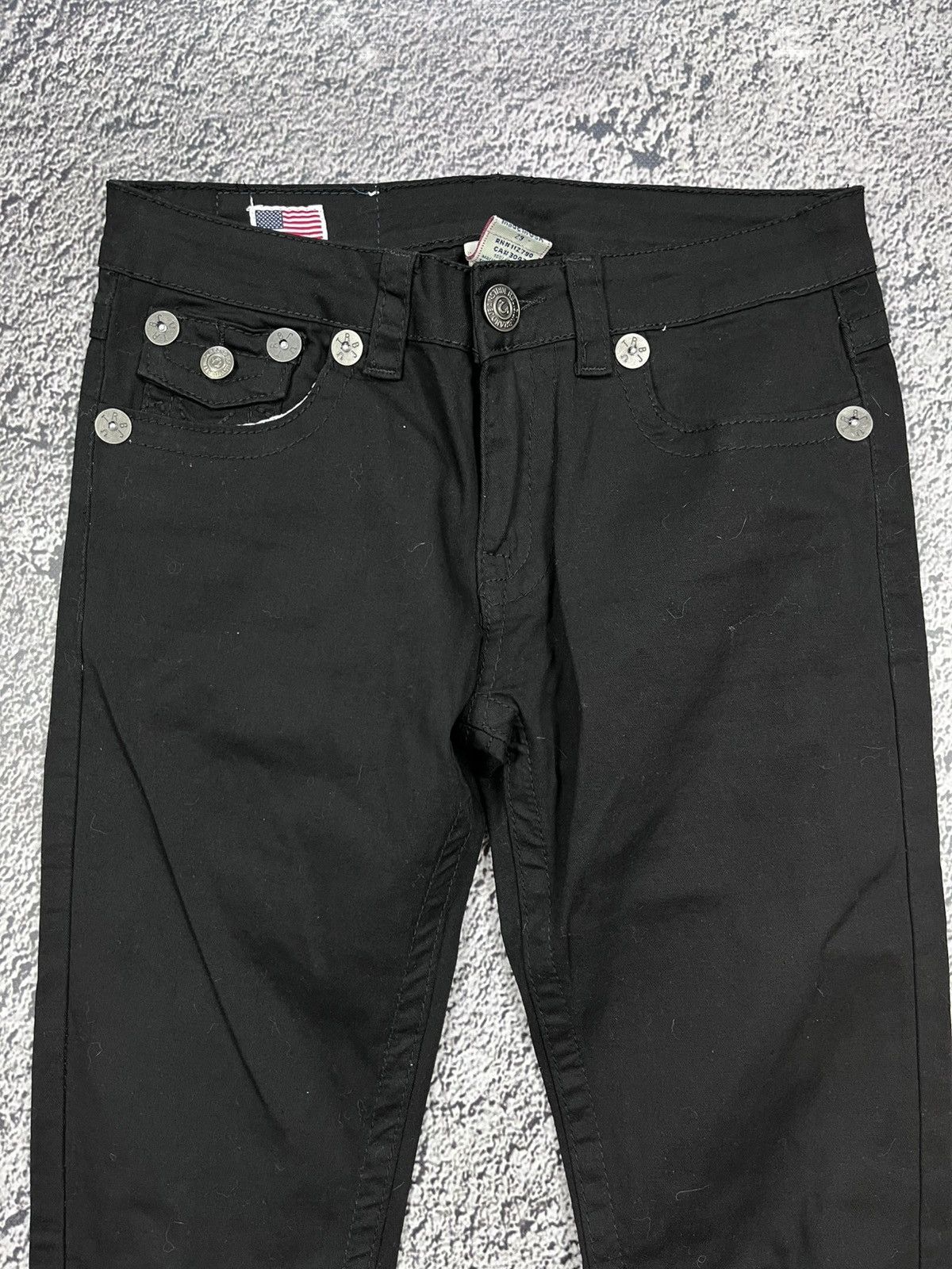 True Religion Vintage Y2K True Religion streetwear skate punk jeans Size 29" - 2 Thumbnail