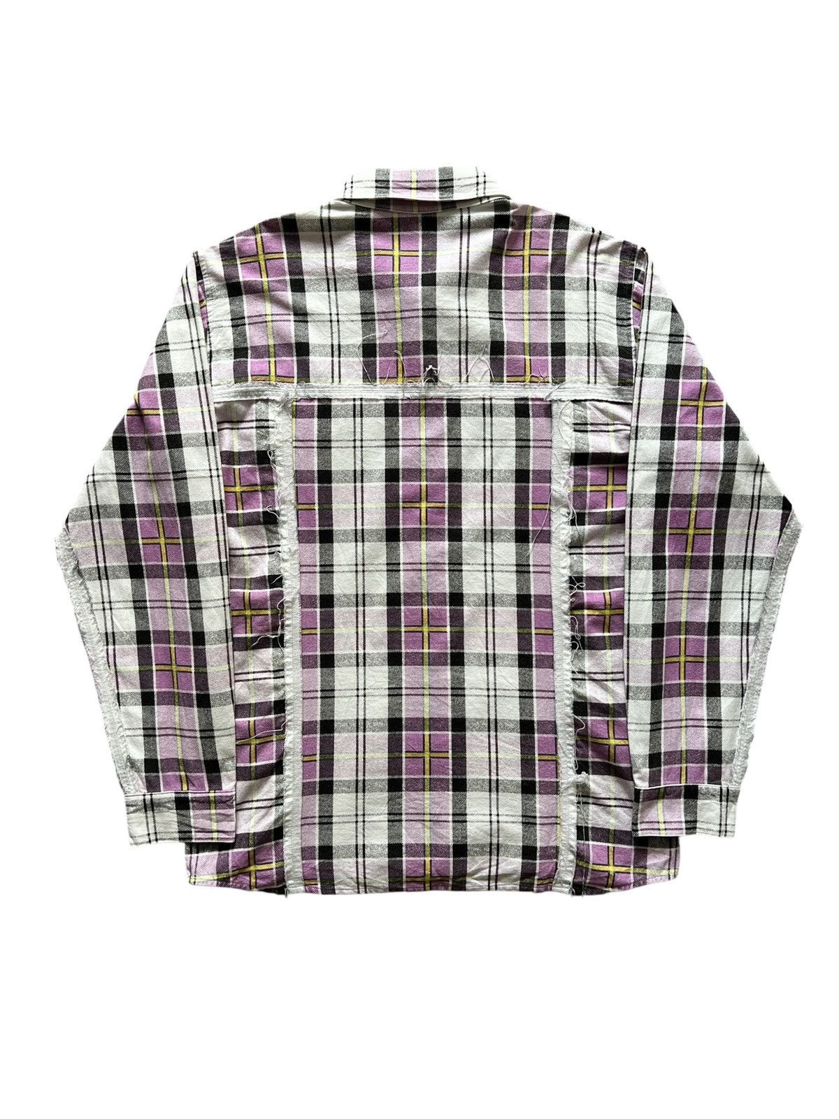 Fragment Design × Undercover SS04 Undercover x Fragment Design Reconstruct Flannel Shirt Size US L / EU 52-54 / 3 - 3 Thumbnail