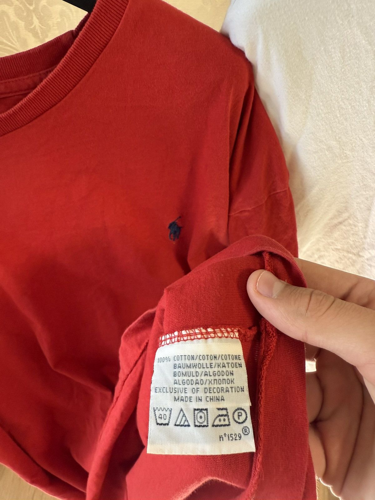 Polo Ralph Lauren POLO RALPH LAUREN TSHIRTS RED WHITE SIZE L PRICE FOR TWO Size US L / EU 52-54 / 3 - 6 Thumbnail