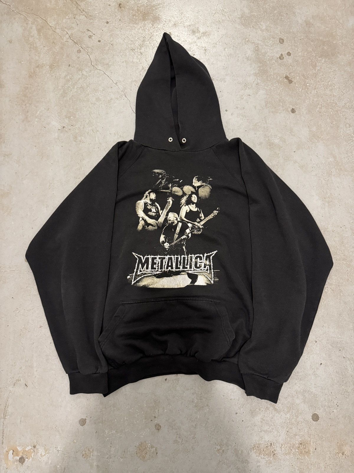 Metallica *RARE* VINTAGE METALLICA HOODIE 00s 90s BAND Size US XXL / EU 58 / 5 - 6 Thumbnail
