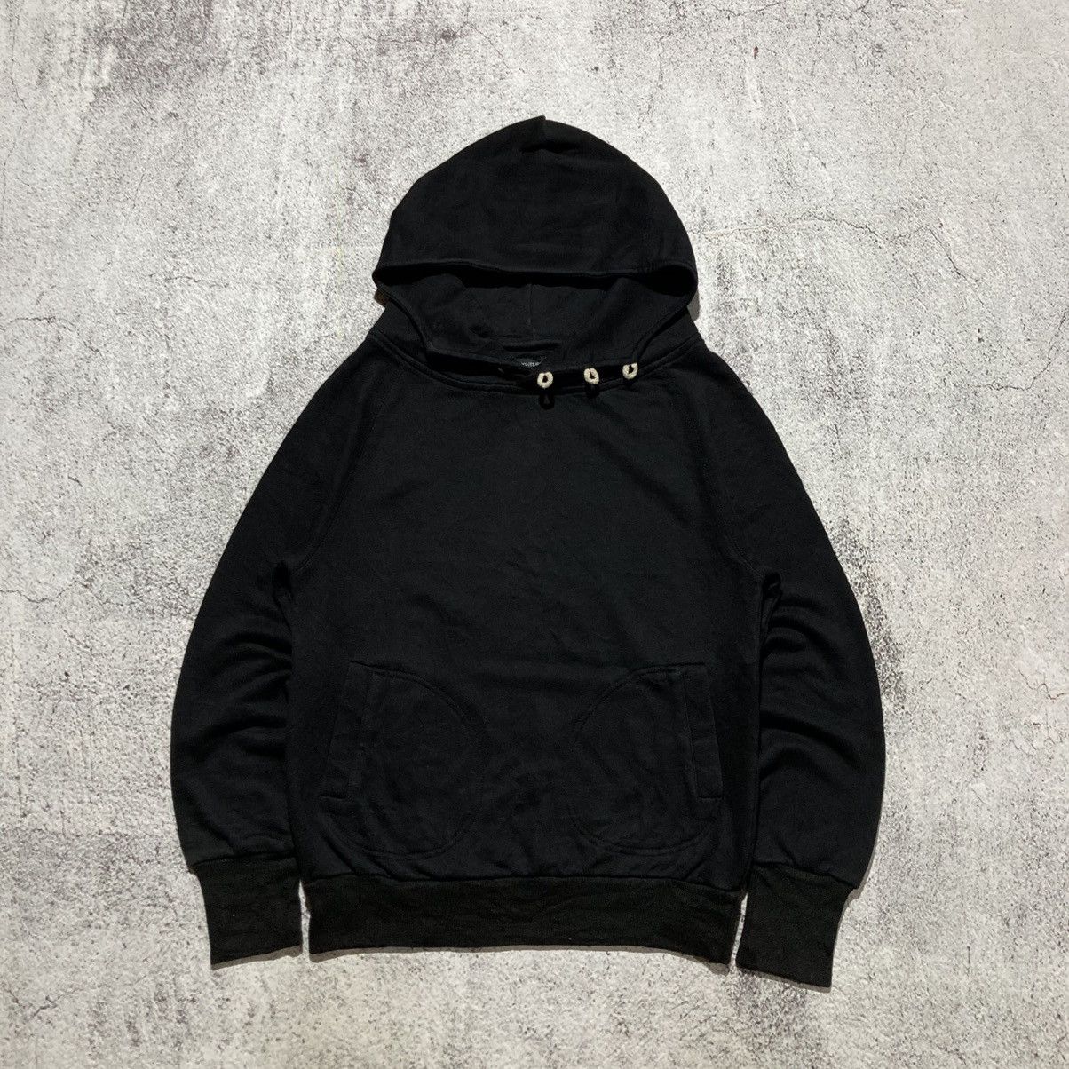 Japanese Brand 2000s Controcte Unique Pullover Hoodie Black Kapital Style Size US M / EU 48-50 / 2 - 5 Thumbnail