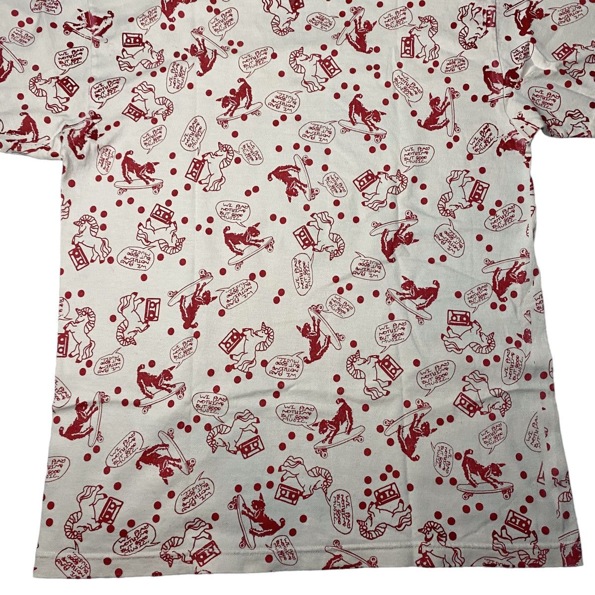 Hysteric Glamour 1990's RNA Unicorn Dog Oil Print Shirt Size US M / EU 48-50 / 2 - 10 Thumbnail