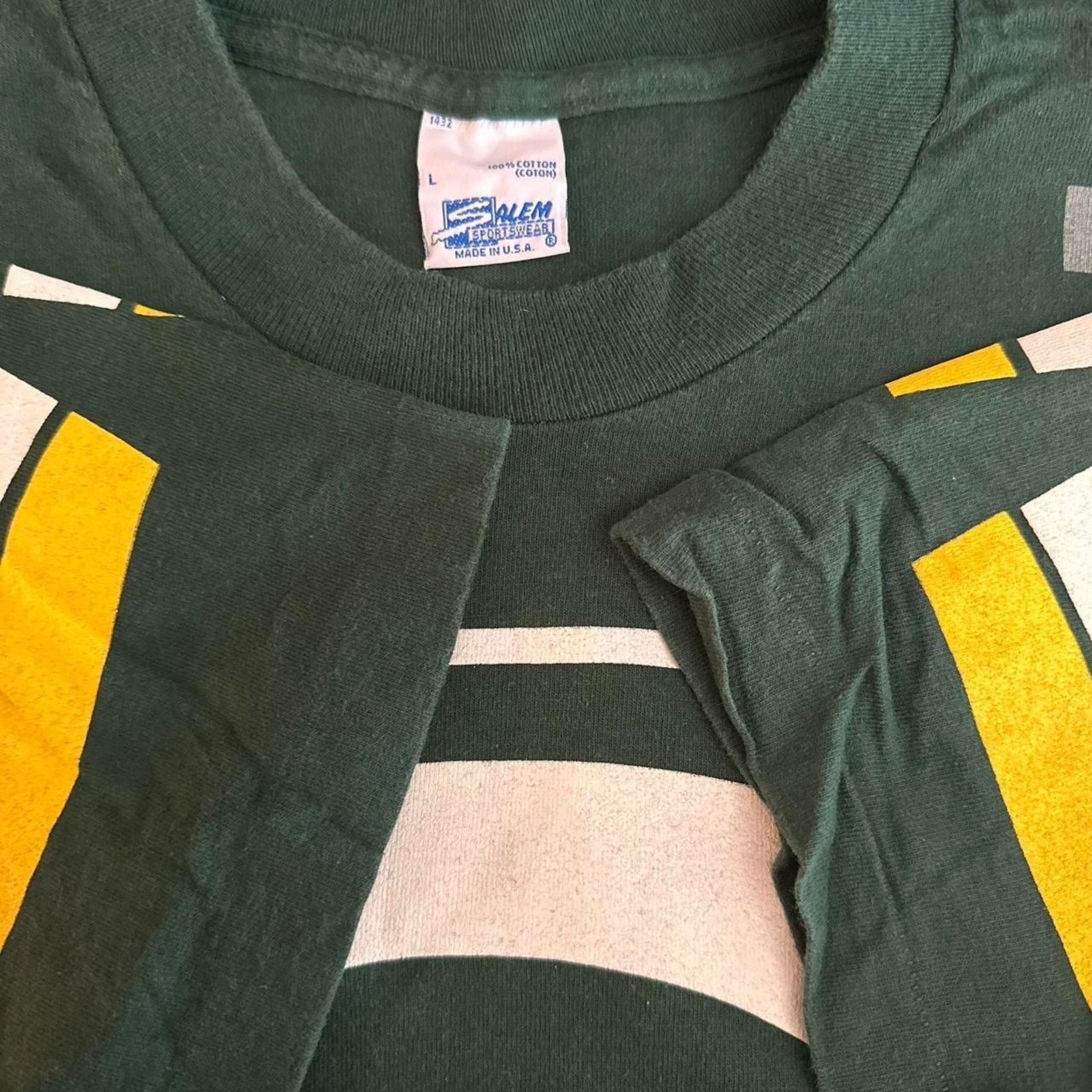 Salem Sportswear × Vintage Vintage 1994 Green Bay Packers Shirt Size US L / EU 52-54 / 3 - 8 Thumbnail