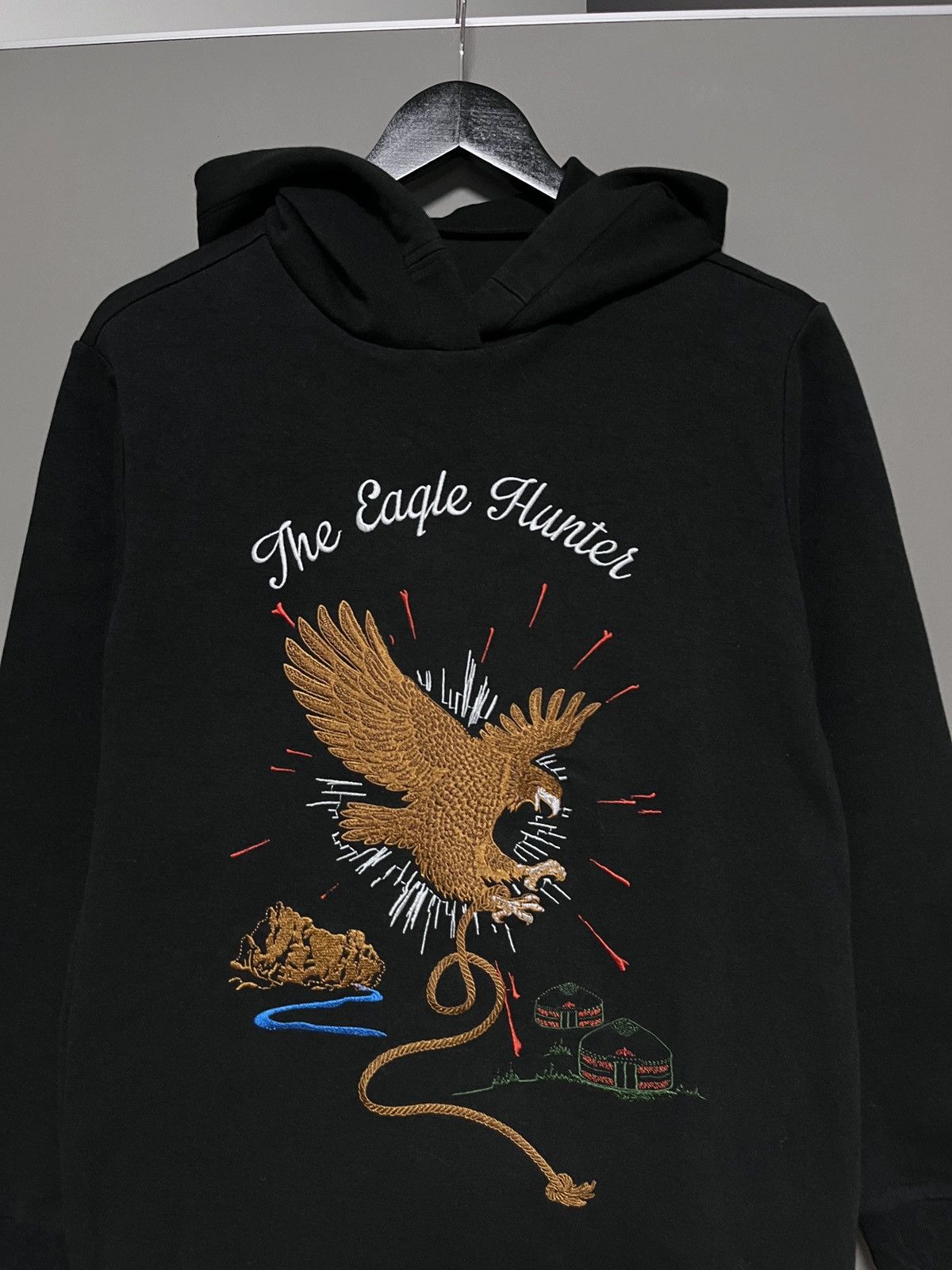 Les Benjamins Les Benjamins Sukajan US Army Vietnam Embroidery Hoodie Size US S / EU 44-46 / 1 - 3 Thumbnail