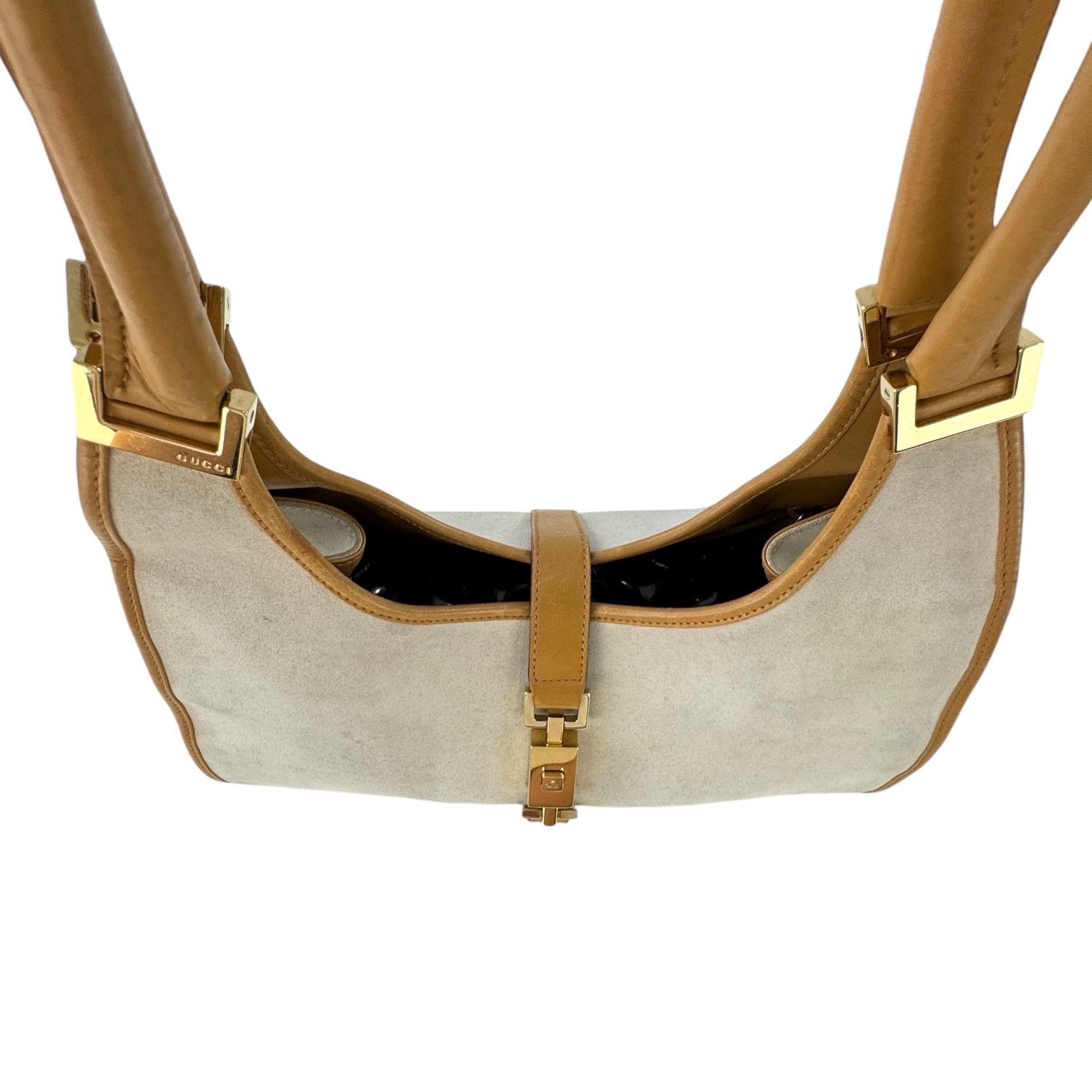 Gucci Gucci Bardot Suede Shoulder Bag Size ONE SIZE - 6 Thumbnail