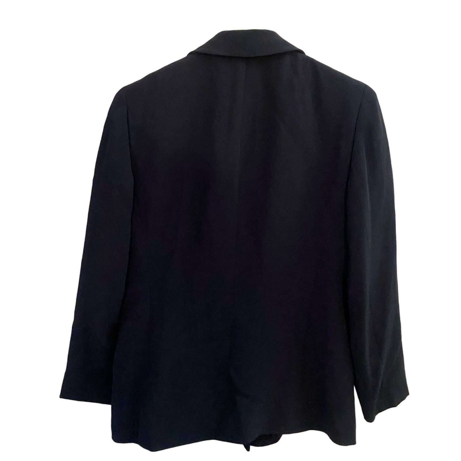 Lafayette 148 Lafayette 148 New York Vintage Blue Blazer Jacket SZ 4 Size S / US 4 / IT 40 - 2 Thumbnail