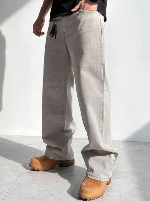 Jean VINTAGE Y2K RETRO 90s denim jeans Size US 34 / EU 50 - 3 Thumbnail