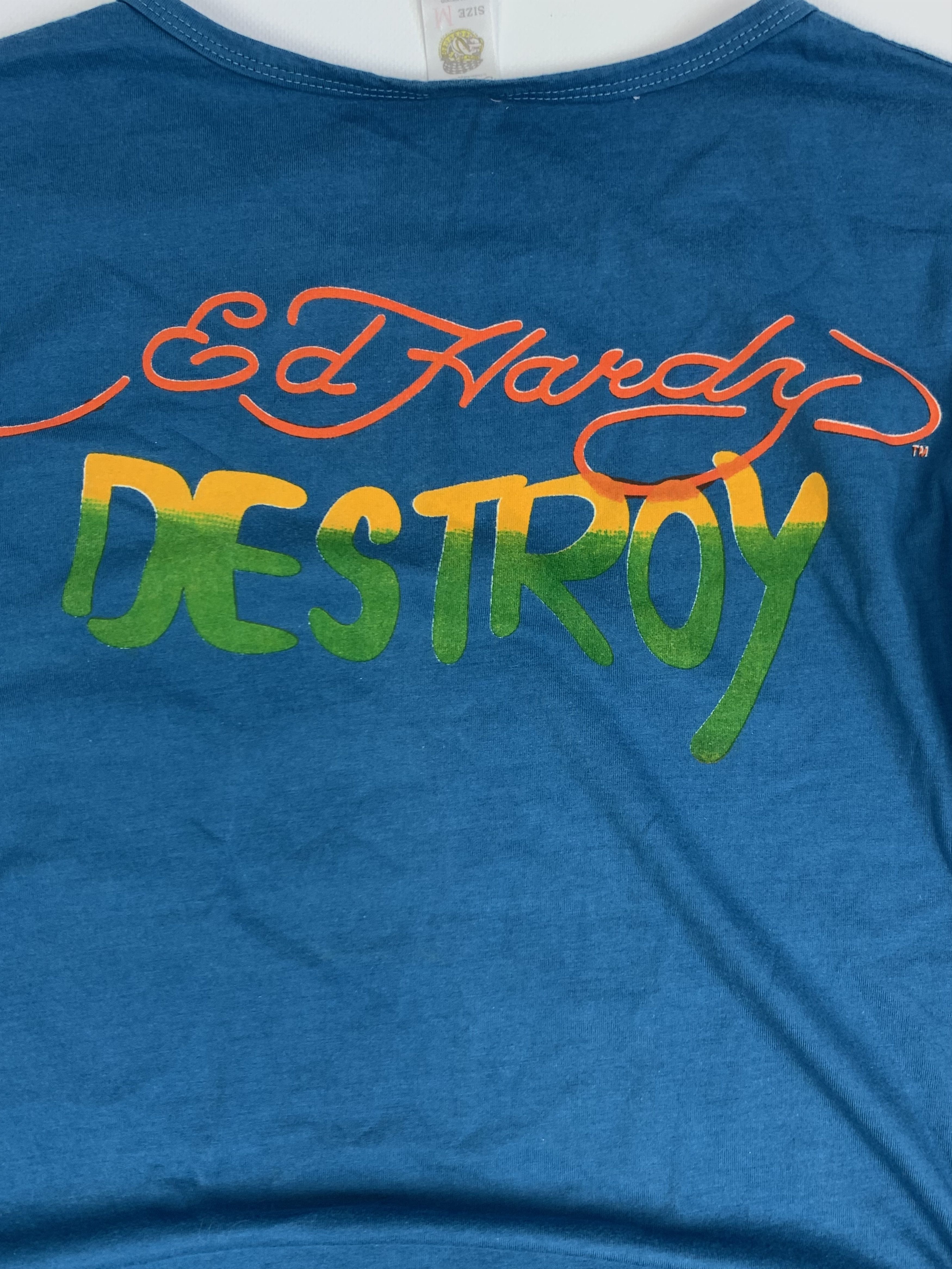 Ed Hardy Ed Hardy Vintage T-Shirt Size M Size US M / EU 48-50 / 2 - 4 Thumbnail