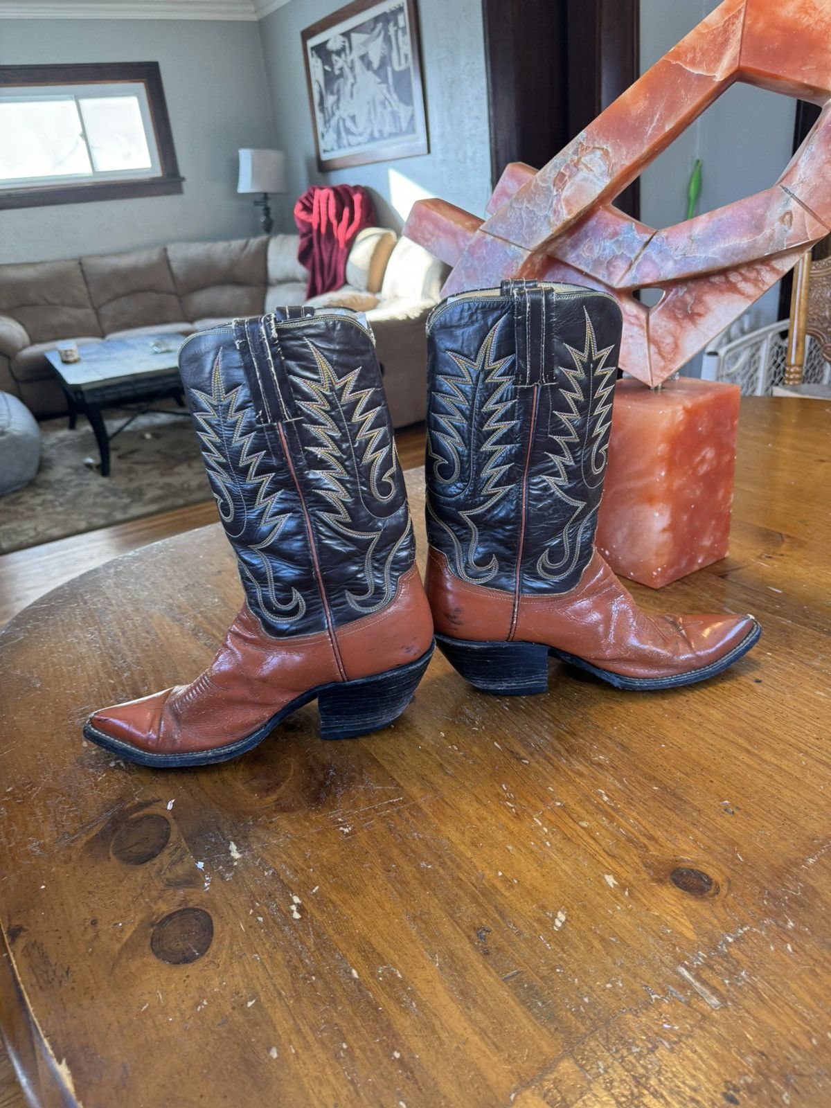 Vintage Vintage Cowboy Boots Sz 10 Size US 10 / EU 43 - 8 Thumbnail