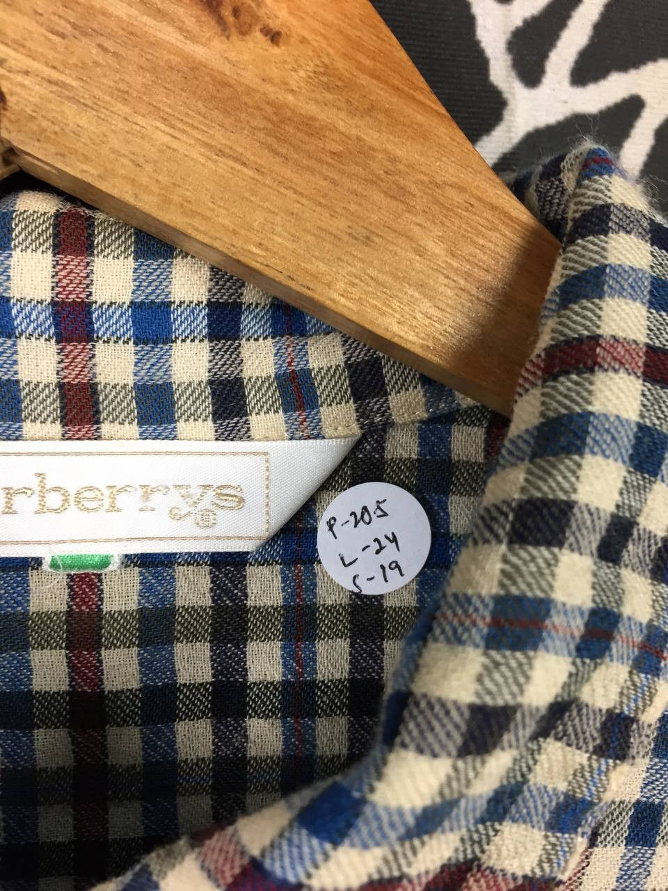 Burberry Vtg 90s Burberrys Classic Gingham Check Button Up Shirt Size US S / EU 44-46 / 1 - 19 Thumbnail