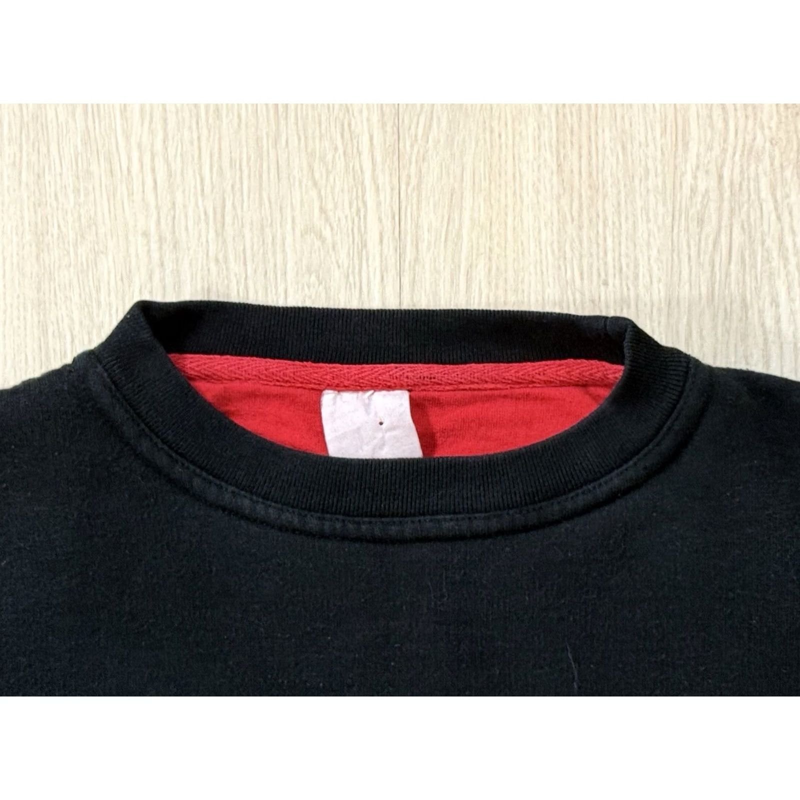 Vintage VINTAGE 90s Romeo Y Julieta Promo Crewneck Sweatshirt XL Black Cotton Fleece Logo Embroidered Pockets Mens Size US XL / EU 56 / 4 - 6 Thumbnail