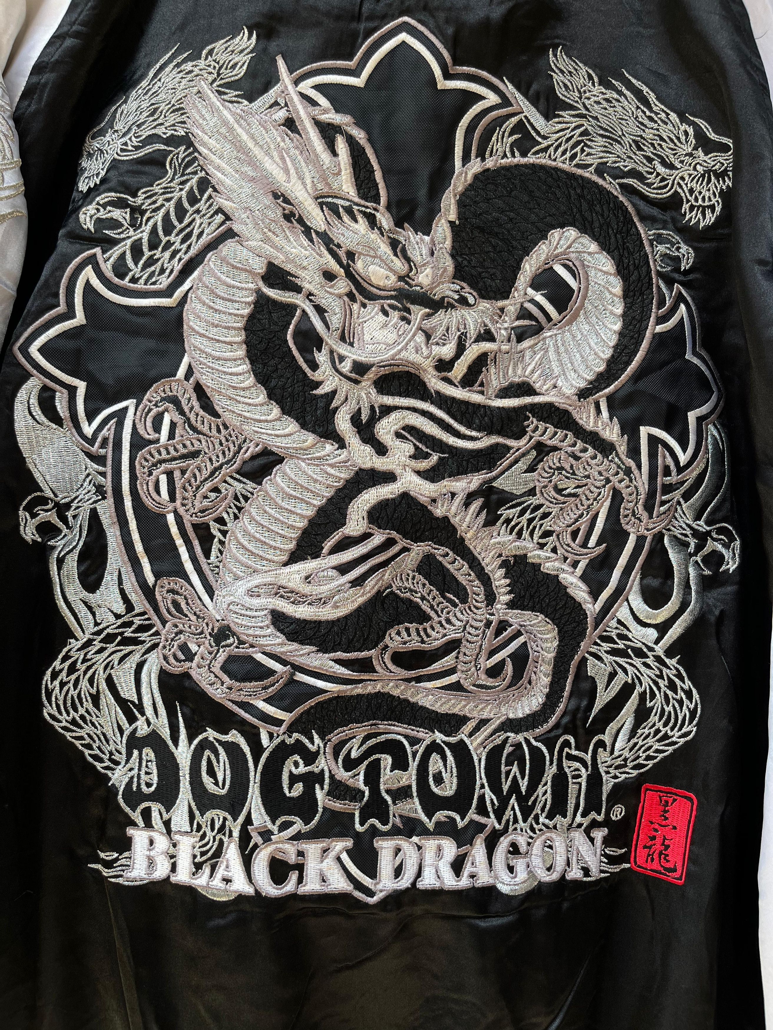 Dogtown Vtg Dogtown Black Dragon Sukajan Jacket Size US XL / EU 56 / 4 - 3 Thumbnail
