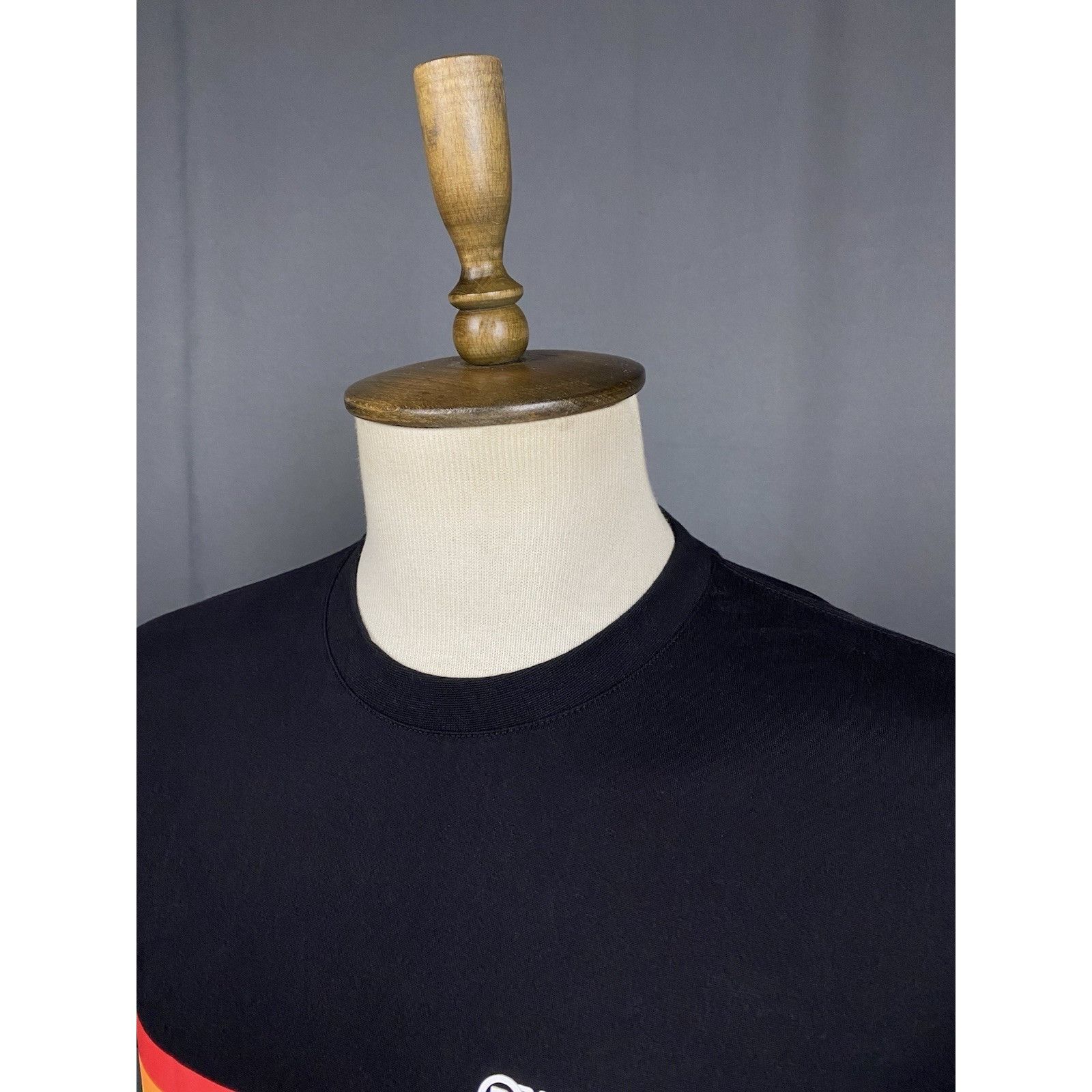 Burberry Burberry Rainbow Striped Crewneck Men's White Oversized T-Sh Size US XS / EU 42 / 0 - 5 Thumbnail
