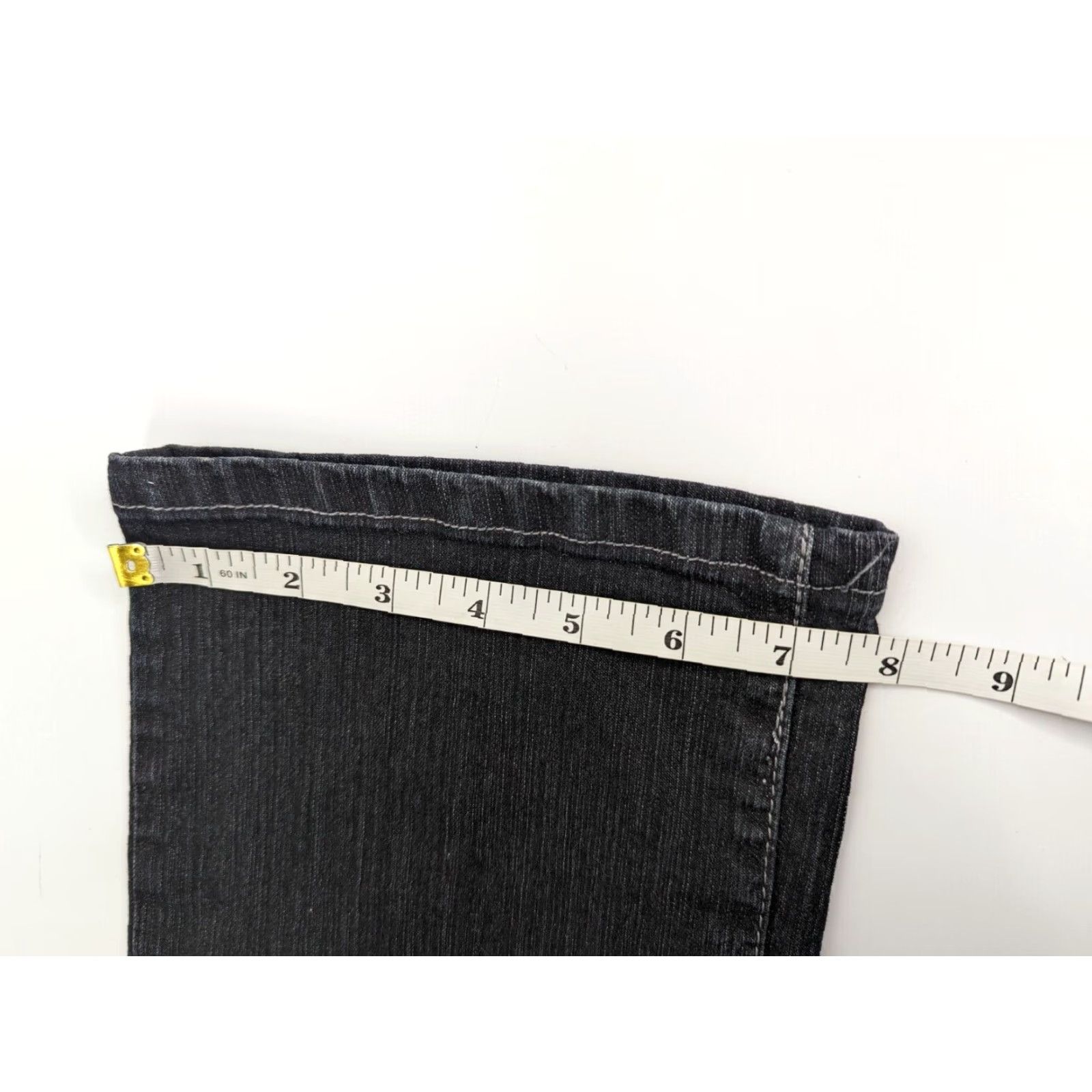 Vintage VINTAGE Bubblegum Jeans Womens Jr Size 15/16 Dark Wash Mid Rise Embelished Denim Jeans Size 36" / US 14 / IT 50 - 7 Thumbnail