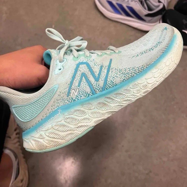 New Balance New Balance 1080v12 Bright Cyan W108012b Size 9.5 women Size US 9.5 / IT 39.5 - 7 Thumbnail
