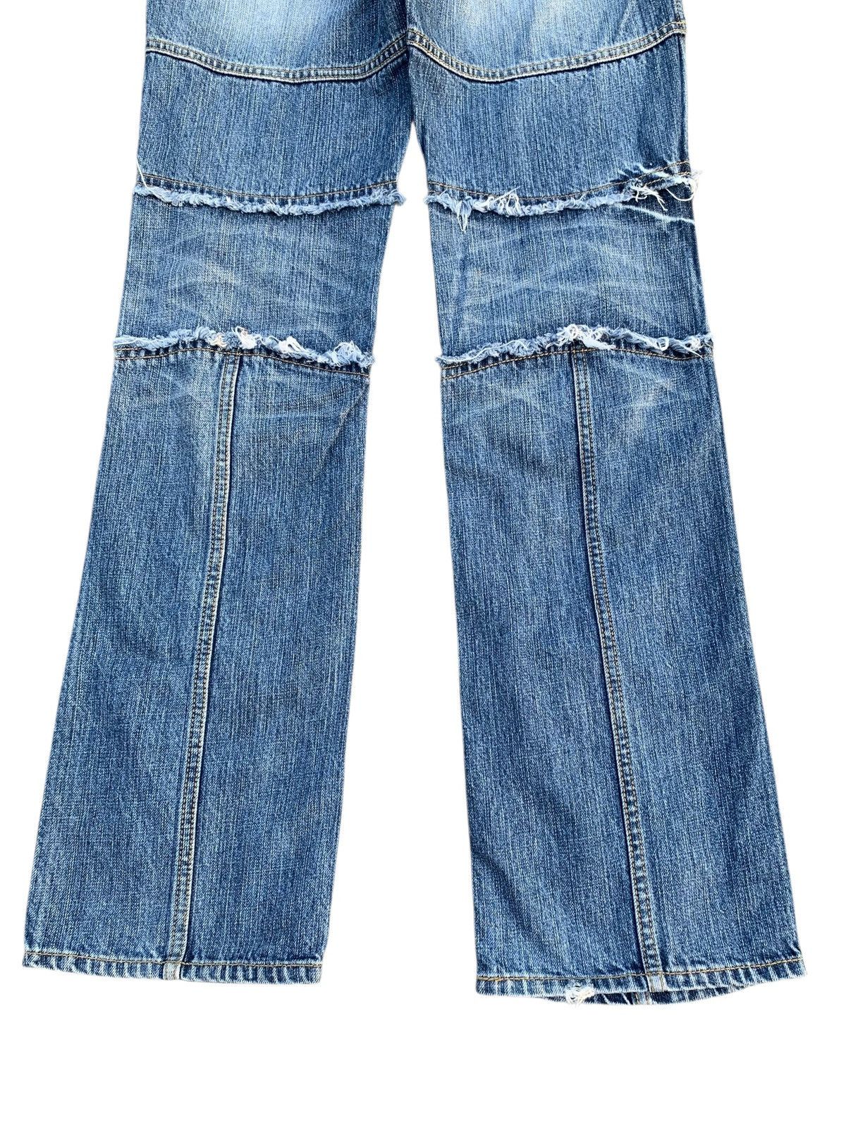 HIDEAWAYS RARE💥NICOLE CLUB HIDEWAYS HAGI JAPANESE DISTRESSED DENIM Size US 31 - 8 Thumbnail