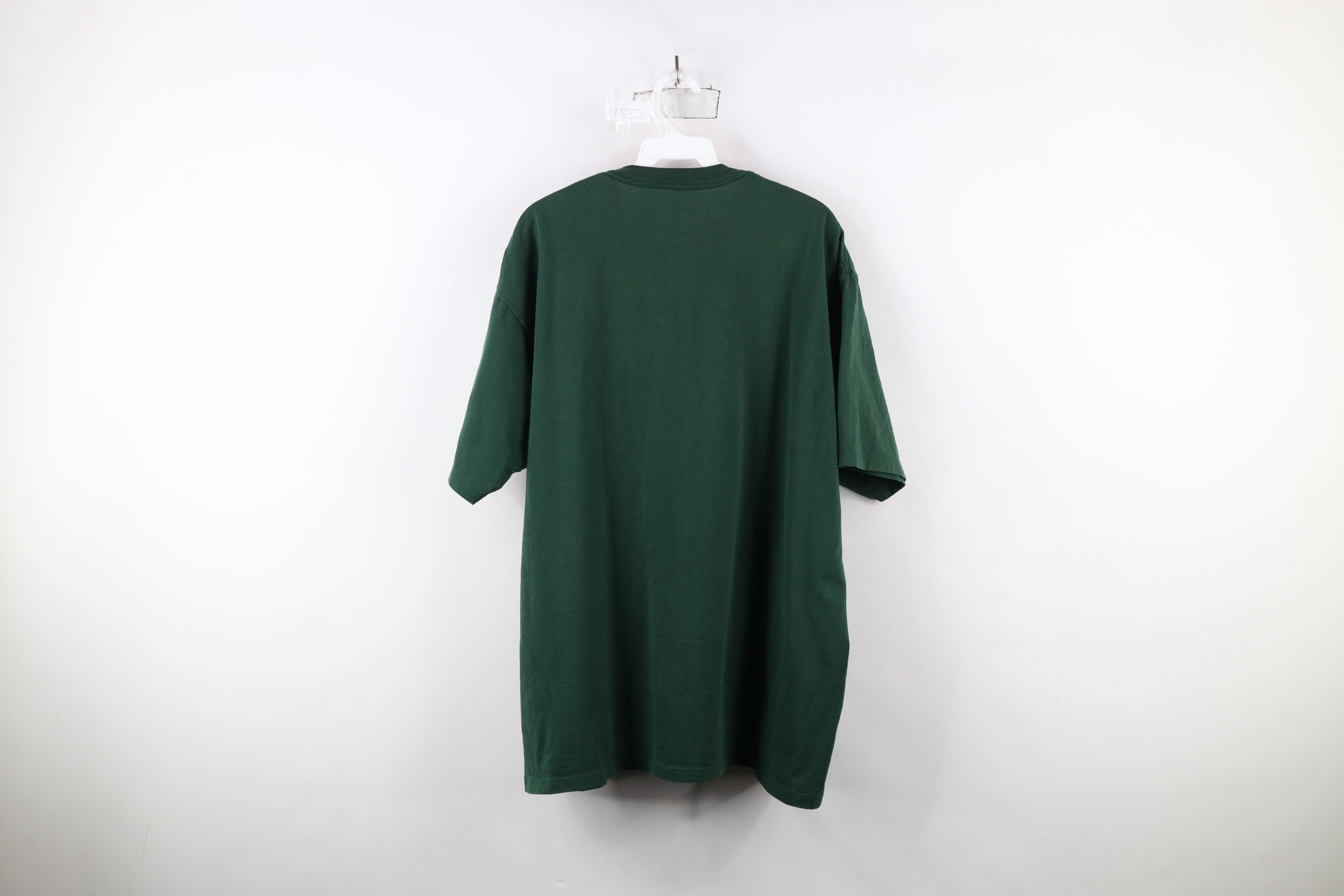 Vintage Vintage 90s Spell Oliver Farm Machinery T-Shirt Green USA Size US XL / EU 56 / 4 - 10 Thumbnail