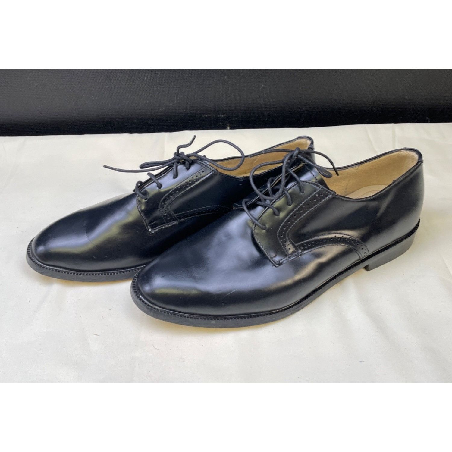 Other Geraldo Verdiny Men's Black Leather Shoes / Oxfords Size 10 Size US 10 / EU 43 - 2 Thumbnail