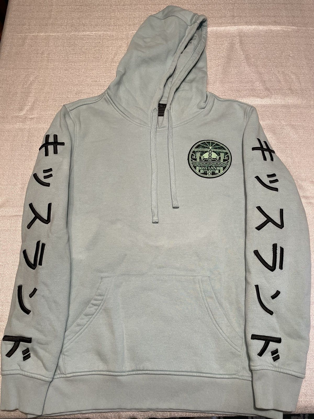 The Weeknd 5 YEAR ANNIVERSARY KISS LAND EMBROIDERED SKYLINE HOODIE Size US M / EU 48-50 / 2 - 1 Thumbnail