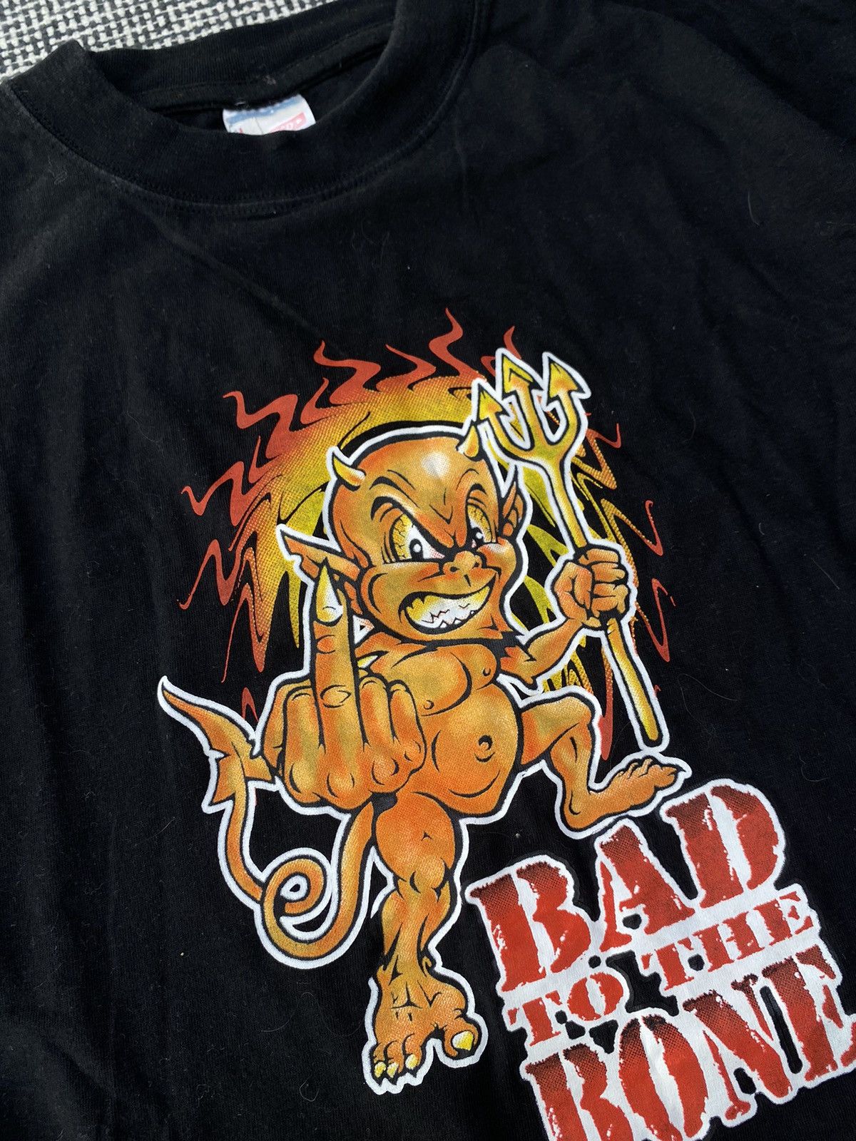 Vintage Very rare vintage tshirt bad to the bone y2k Size US L / EU 52-54 / 3 - 4 Thumbnail