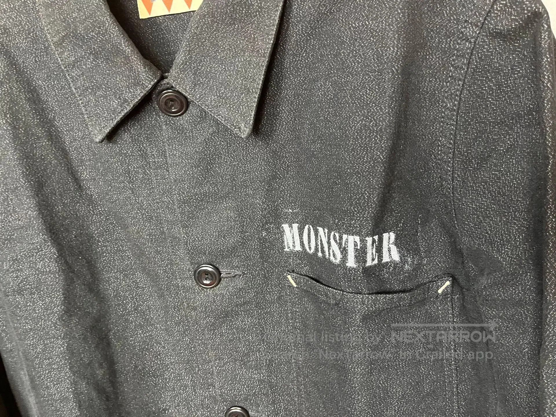 STRANGE MATTER Weirdo Thick Jacket with Copper Buttons. Size US S / EU 44-46 / 1 - 4 Thumbnail
