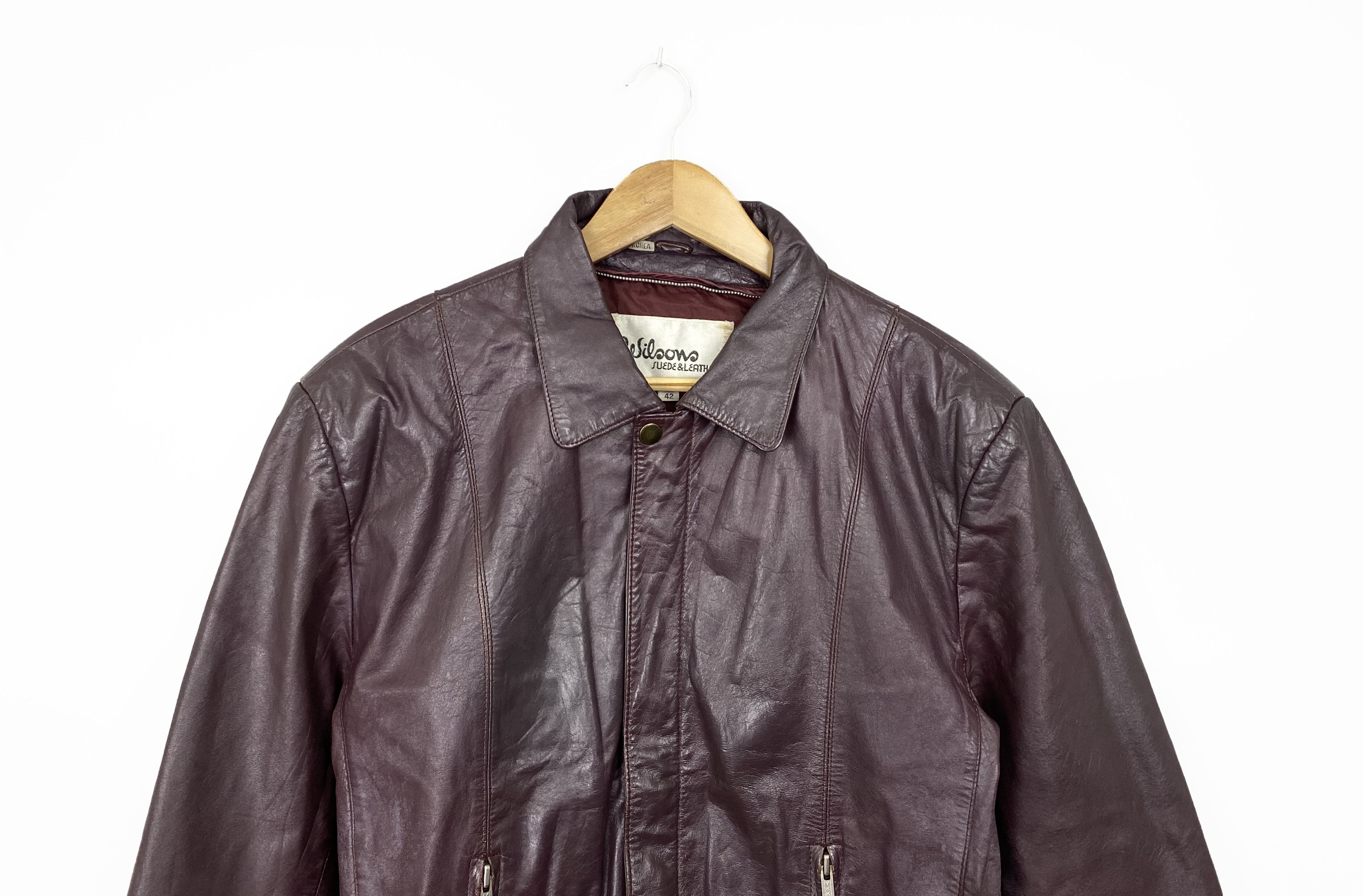 Wilsons Leather Vintage WILSONS Leather Jacket Made in Korea Size 42 Size US XS / EU 42 / 0 - 2 Thumbnail